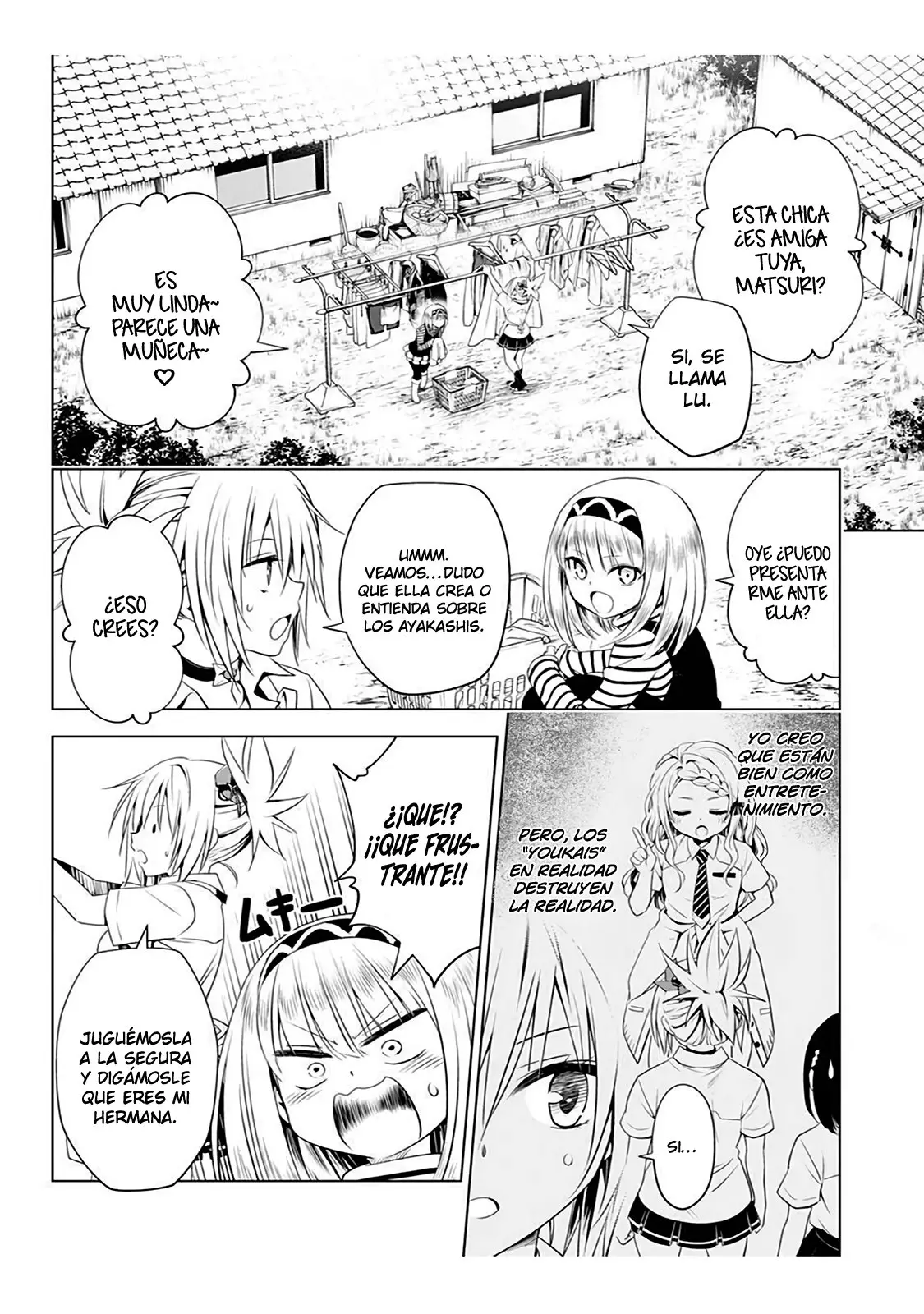 Ayakashi Triangle capítulo 74, página 9