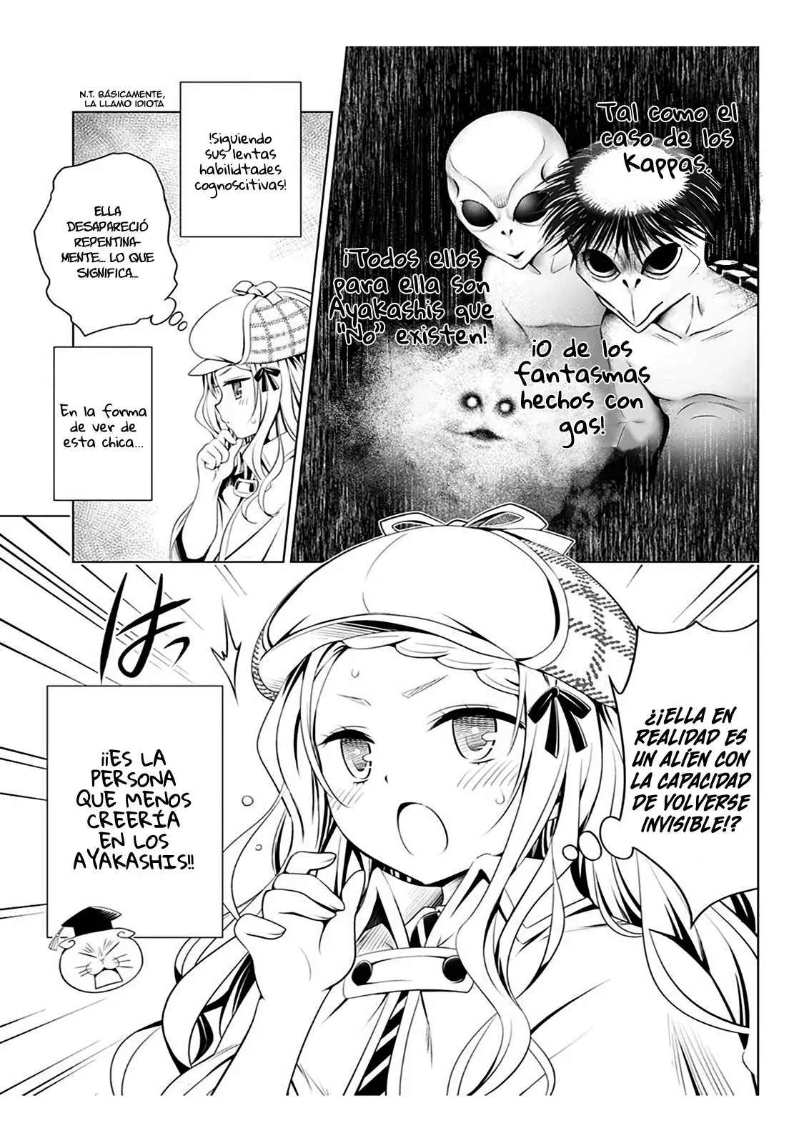 Ayakashi Triangle capítulo 74, página 14