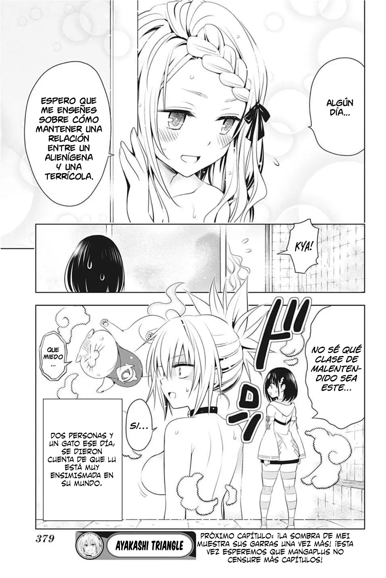 Ayakashi Triangle capítulo 75, página 22