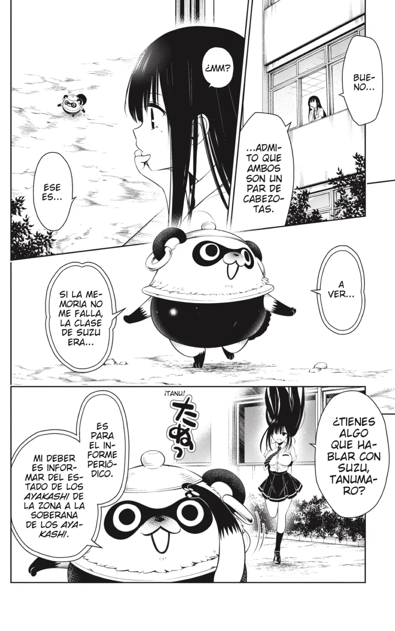 Ayakashi Triangle capítulo 76, página 4