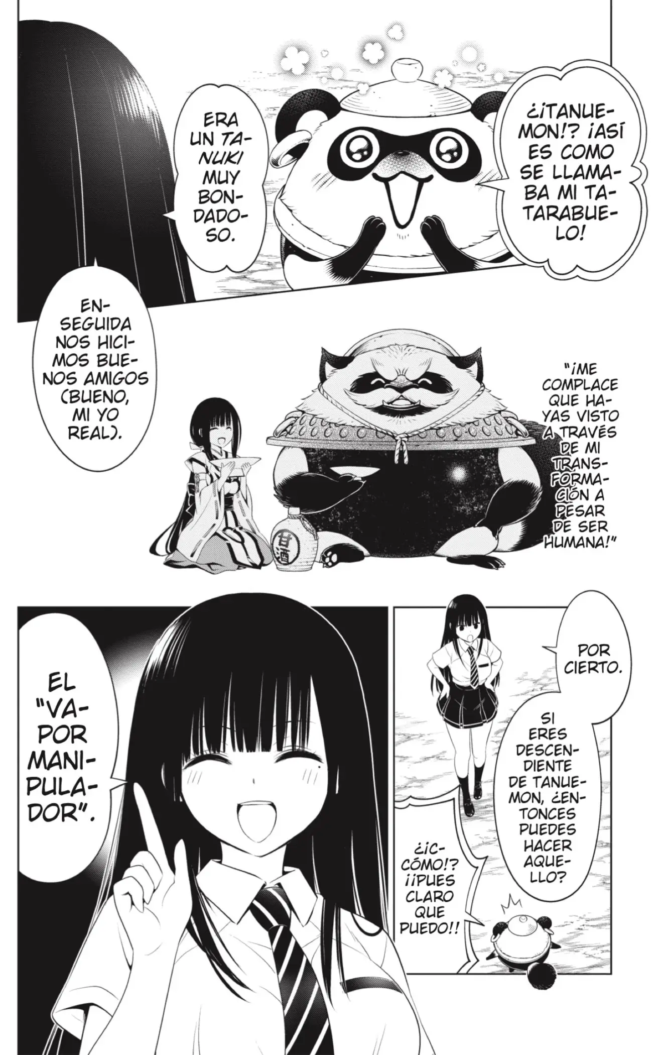 Ayakashi Triangle capítulo 76, página 6