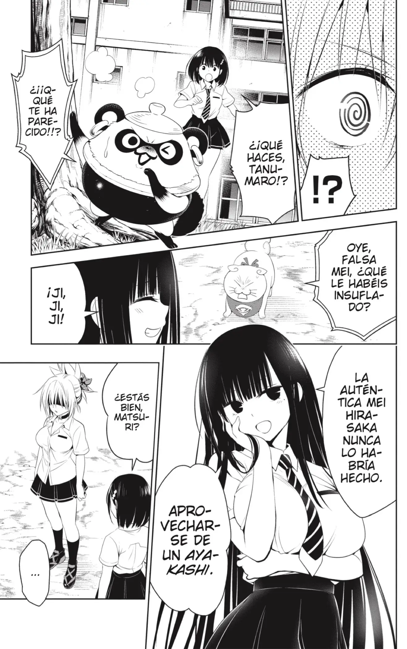 Ayakashi Triangle capítulo 76, página 9