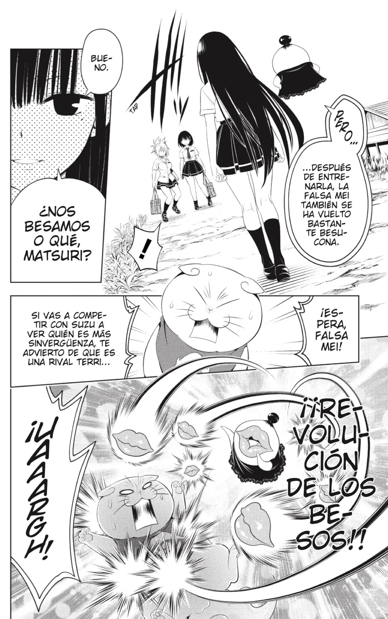 Ayakashi Triangle capítulo 79, página 10