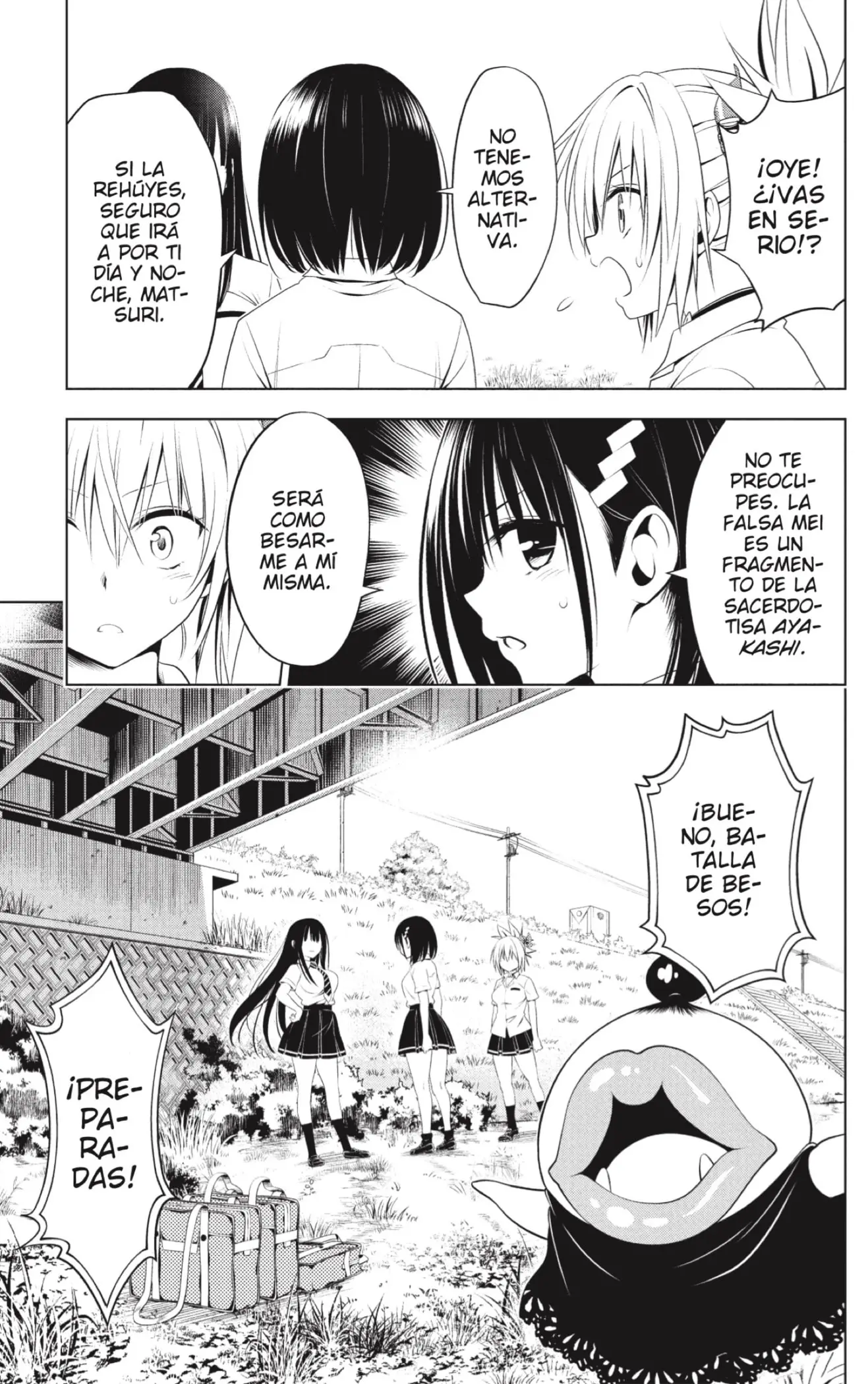 Ayakashi Triangle capítulo 79, página 13