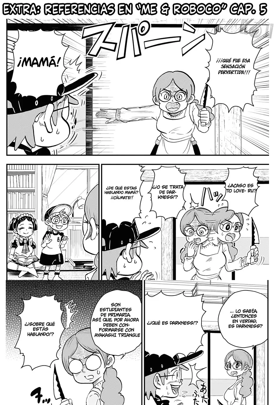 Ayakashi Triangle capítulo 8.5, página 4