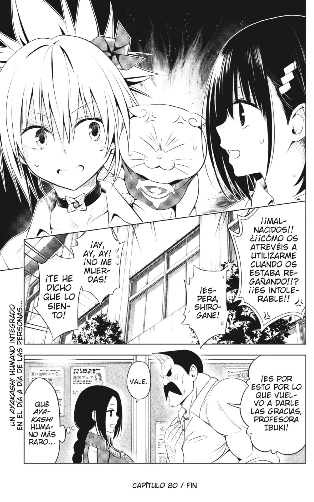 Ayakashi Triangle capítulo 80, página 19