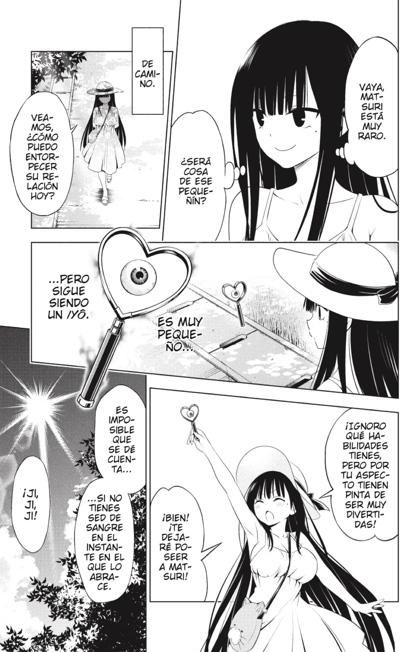 Ayakashi Triangle capítulo 81, página 9