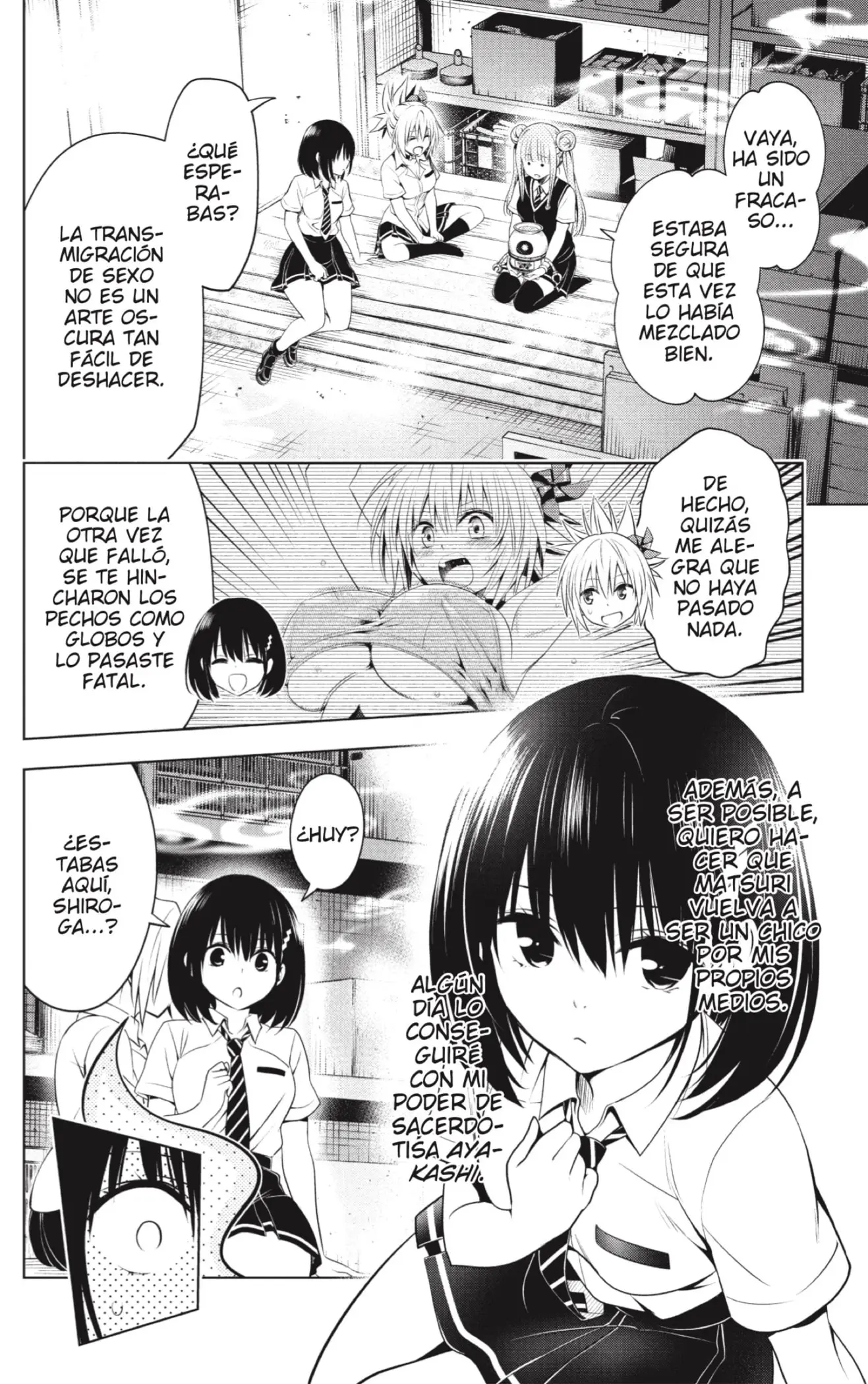 Ayakashi Triangle capítulo 82, página 4