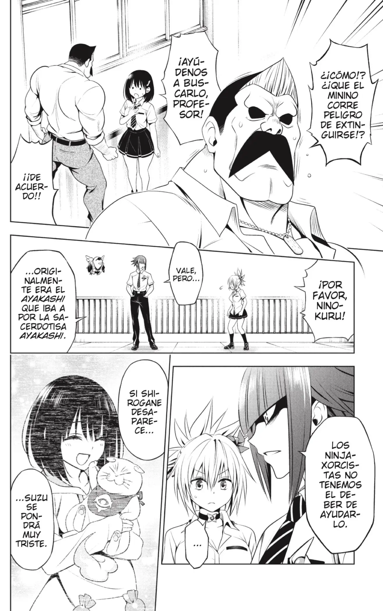 Ayakashi Triangle capítulo 82, página 10