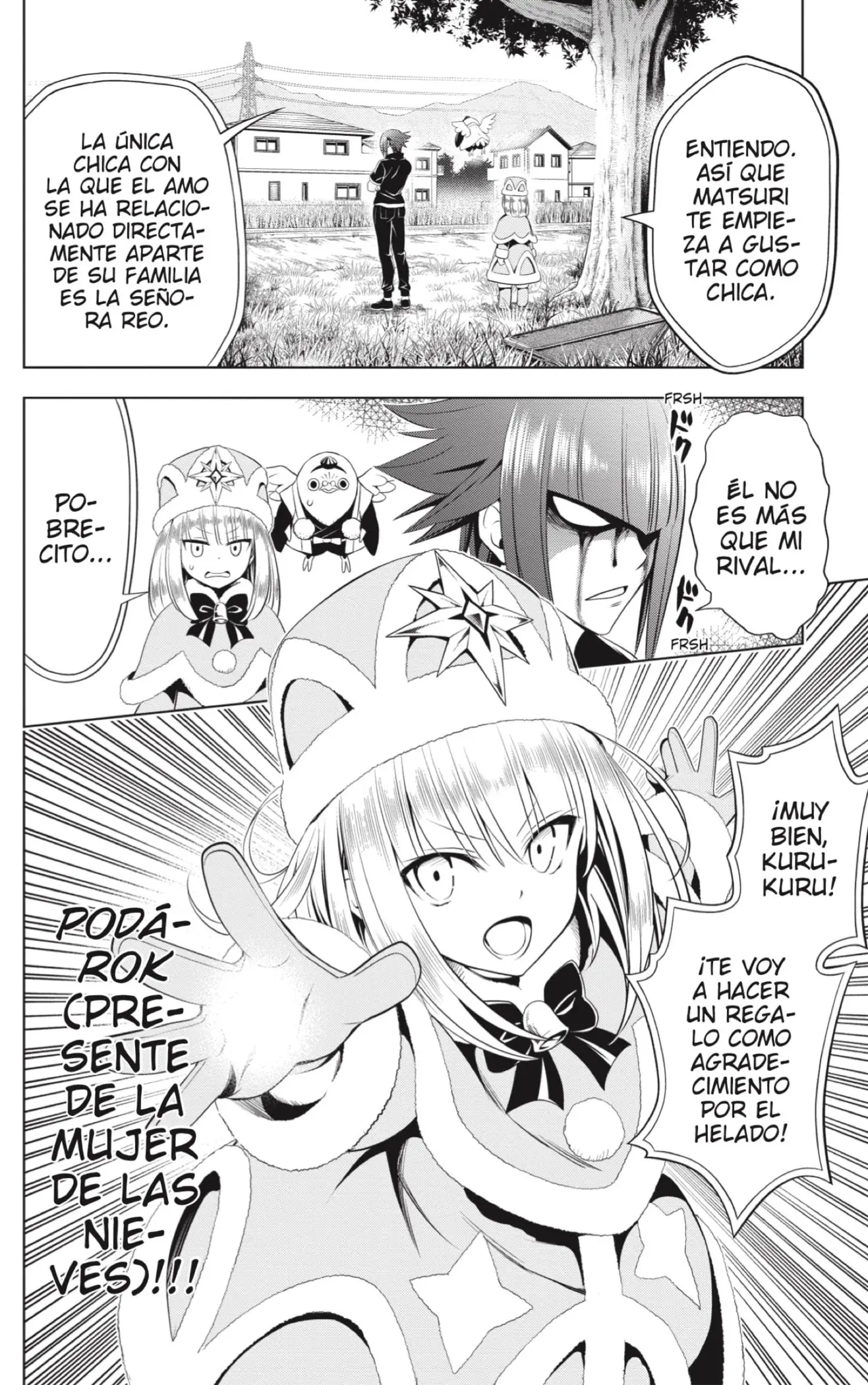 Ayakashi Triangle capítulo 83, página 8