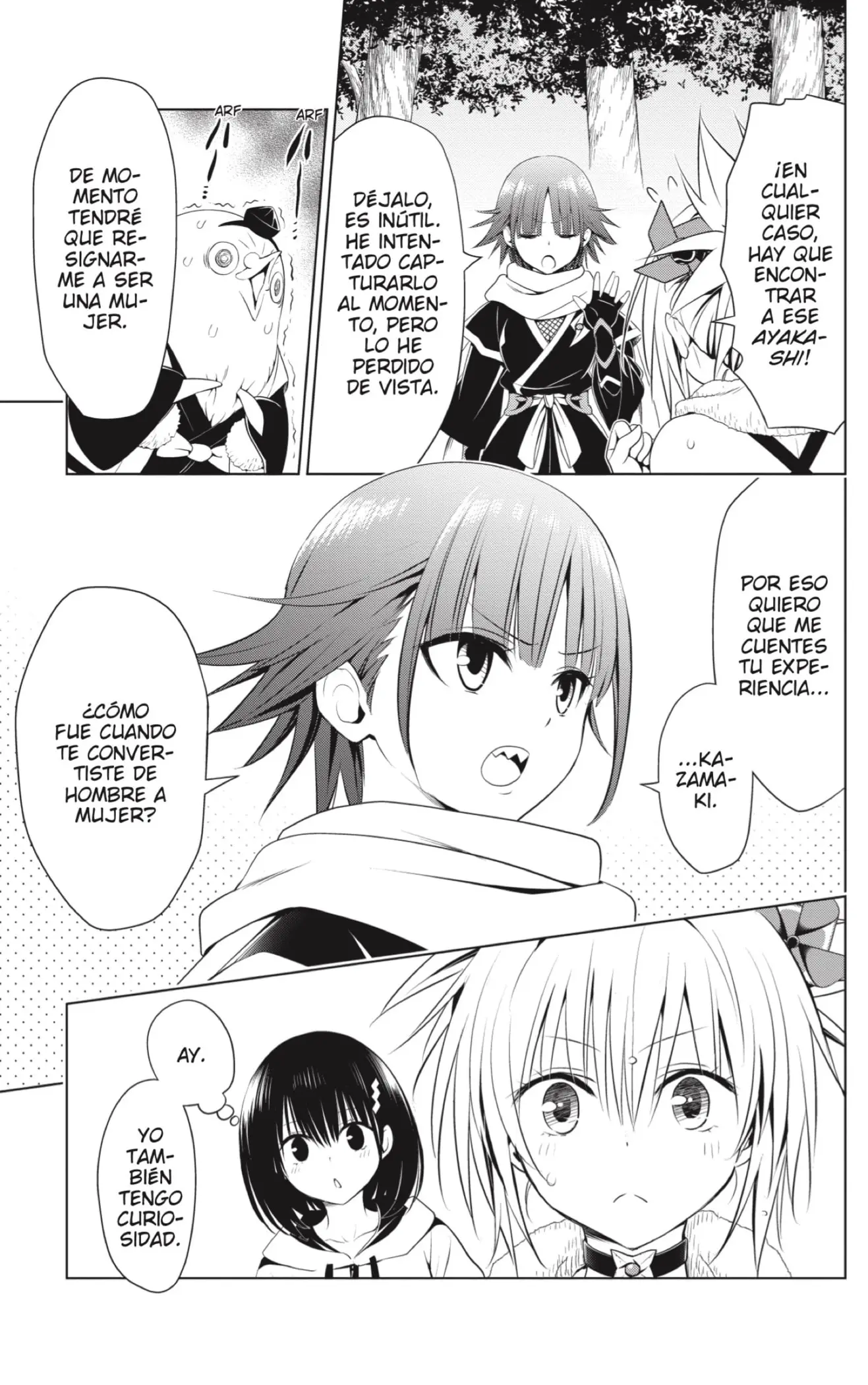 Ayakashi Triangle capítulo 84, página 5