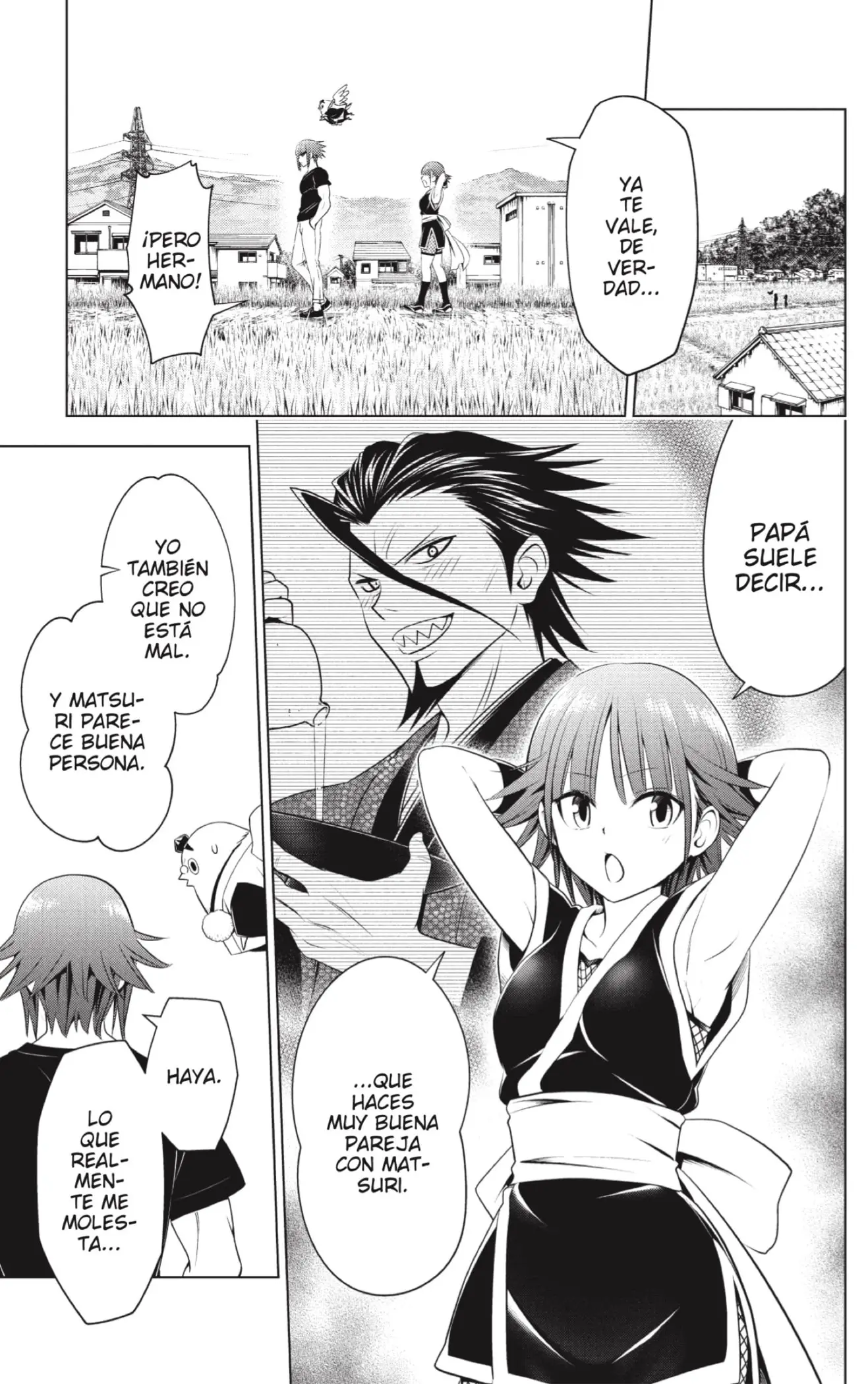 Ayakashi Triangle capítulo 85, página 3