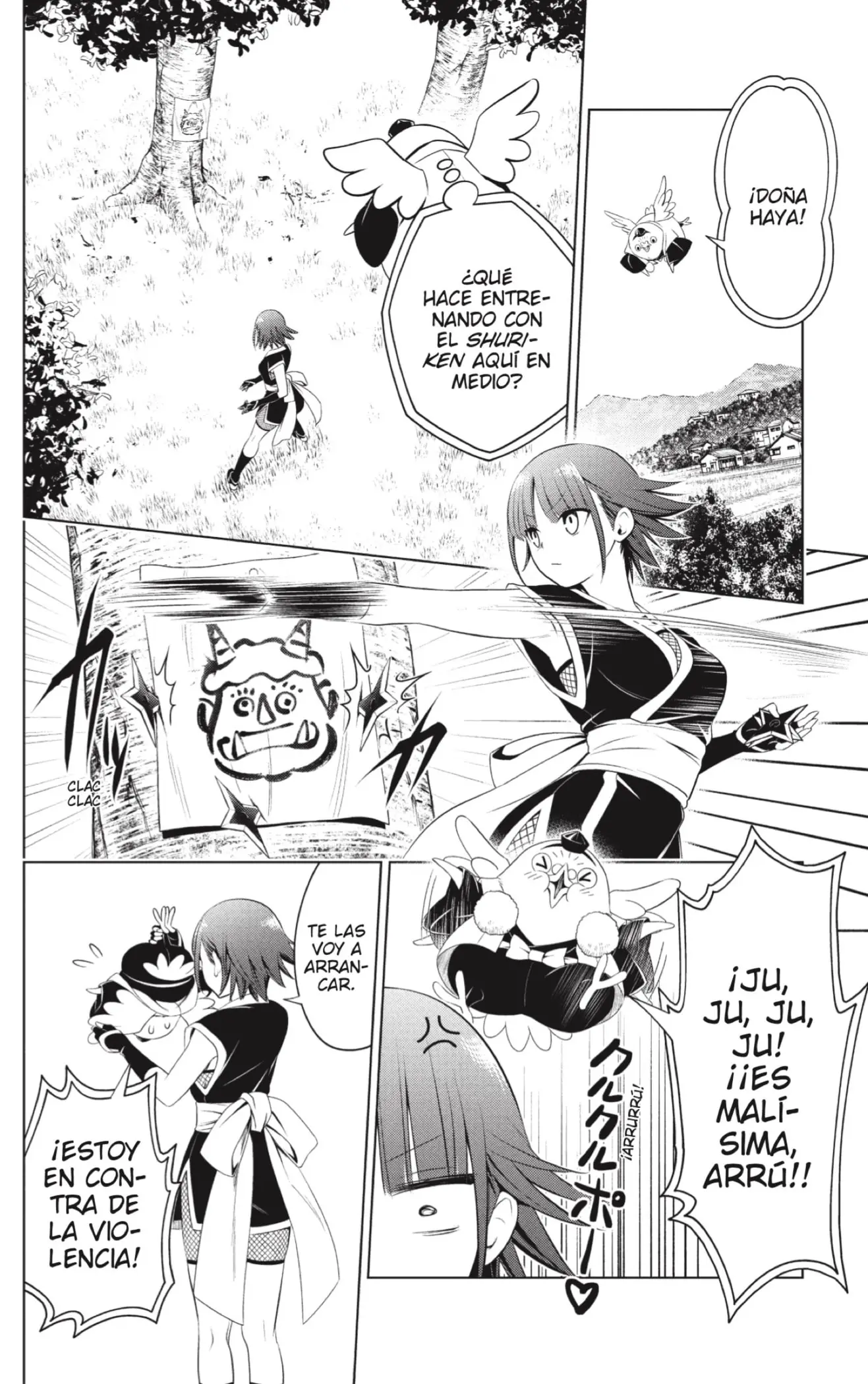 Ayakashi Triangle capítulo 85, página 6