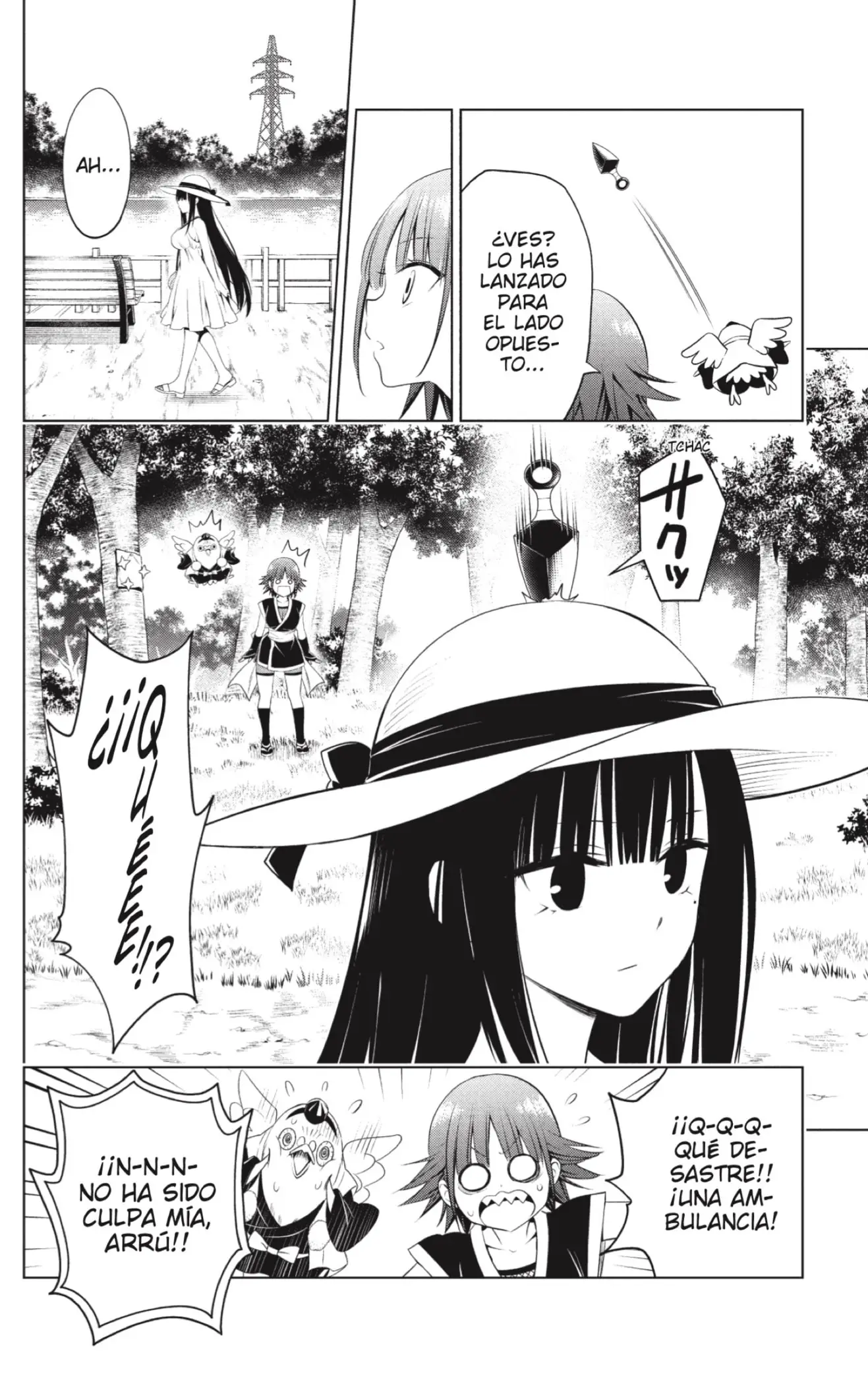 Ayakashi Triangle capítulo 85, página 10