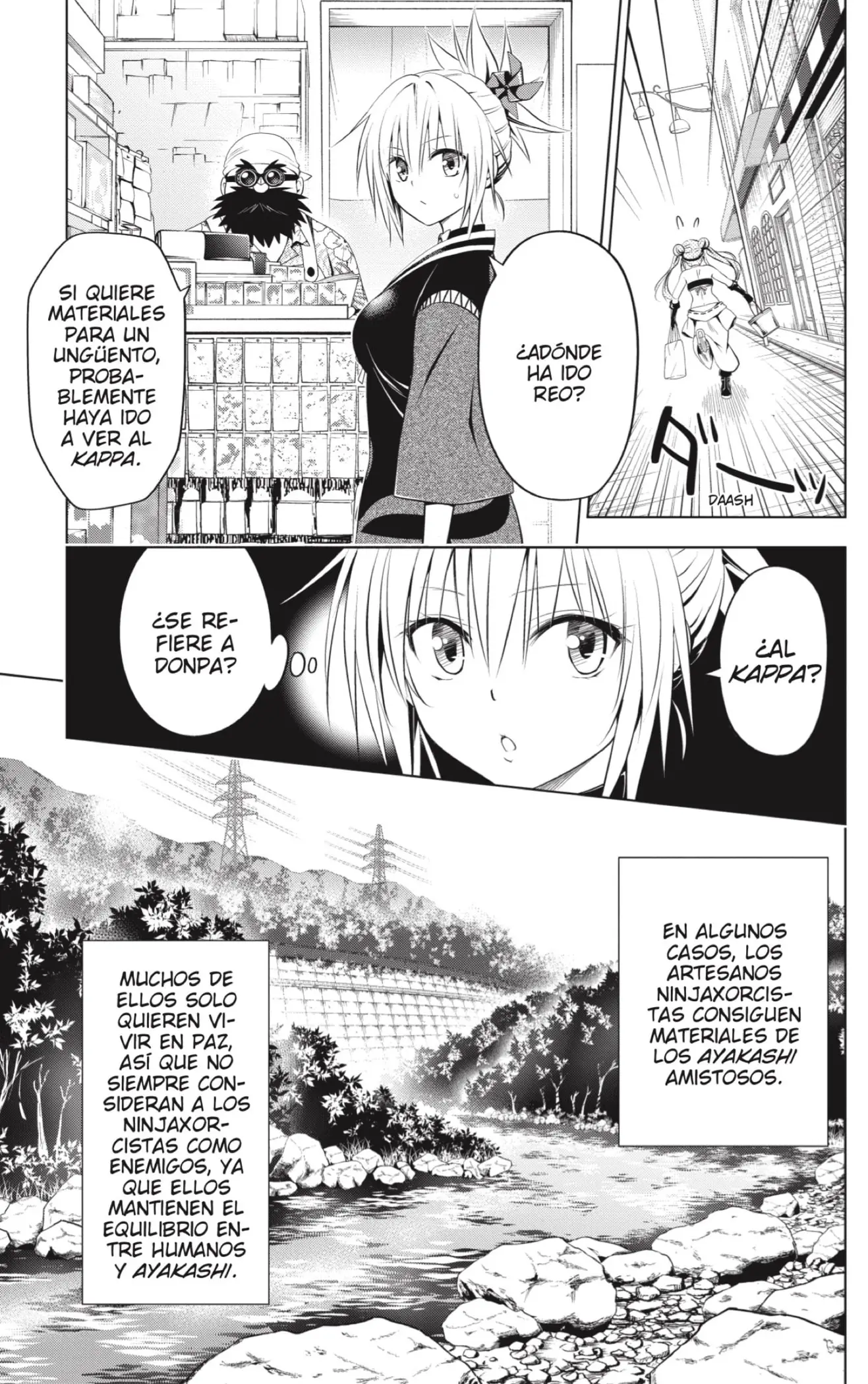 Ayakashi Triangle capítulo 86, página 9