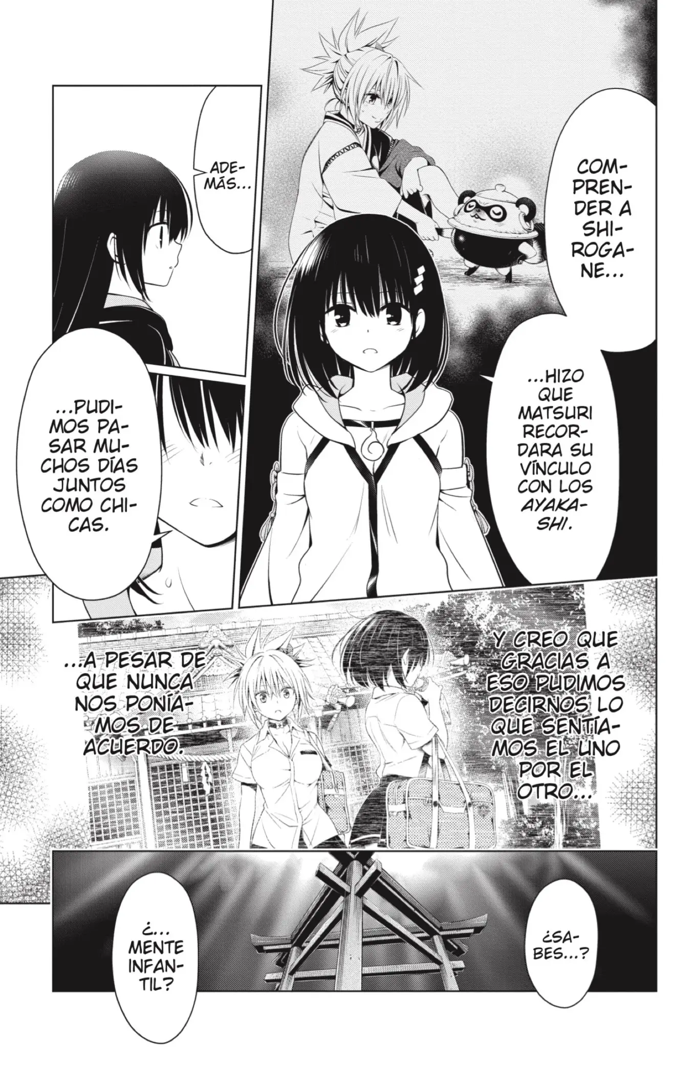 Ayakashi Triangle capítulo 88, página 11