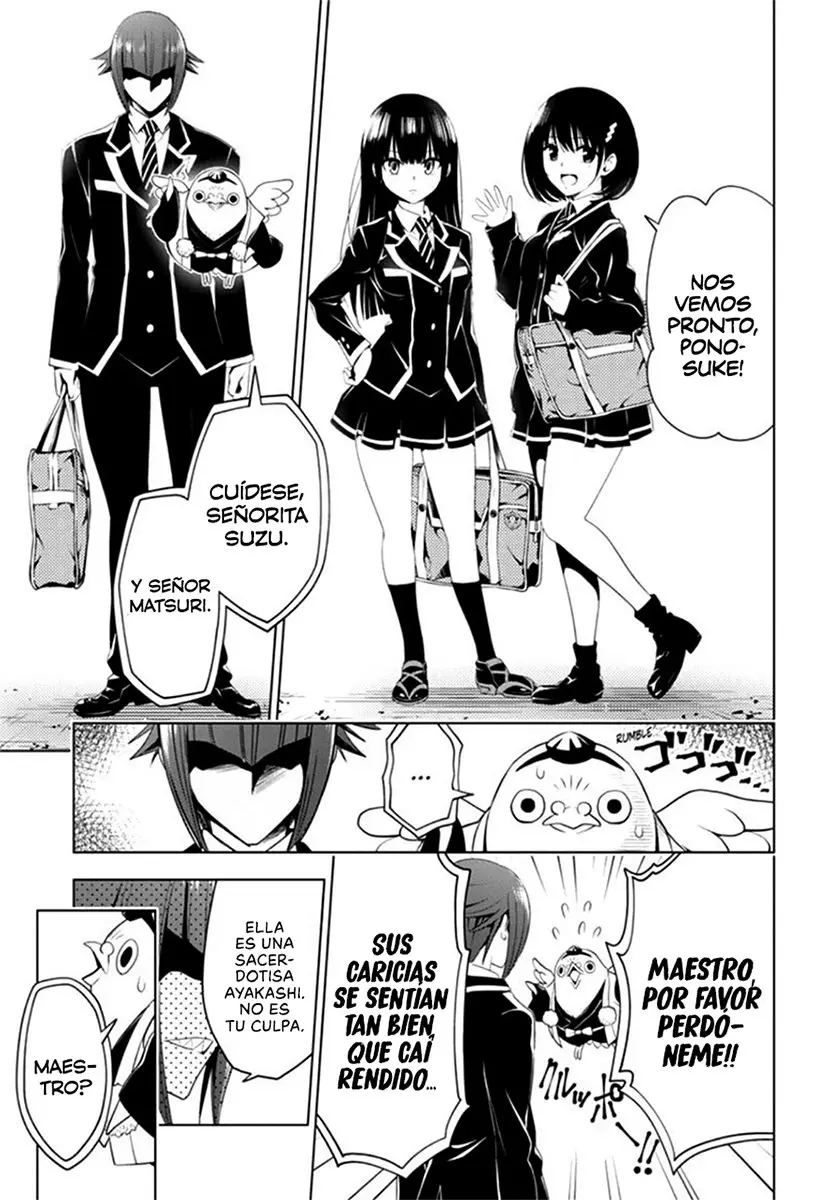 Ayakashi Triangle capítulo 9, página 18