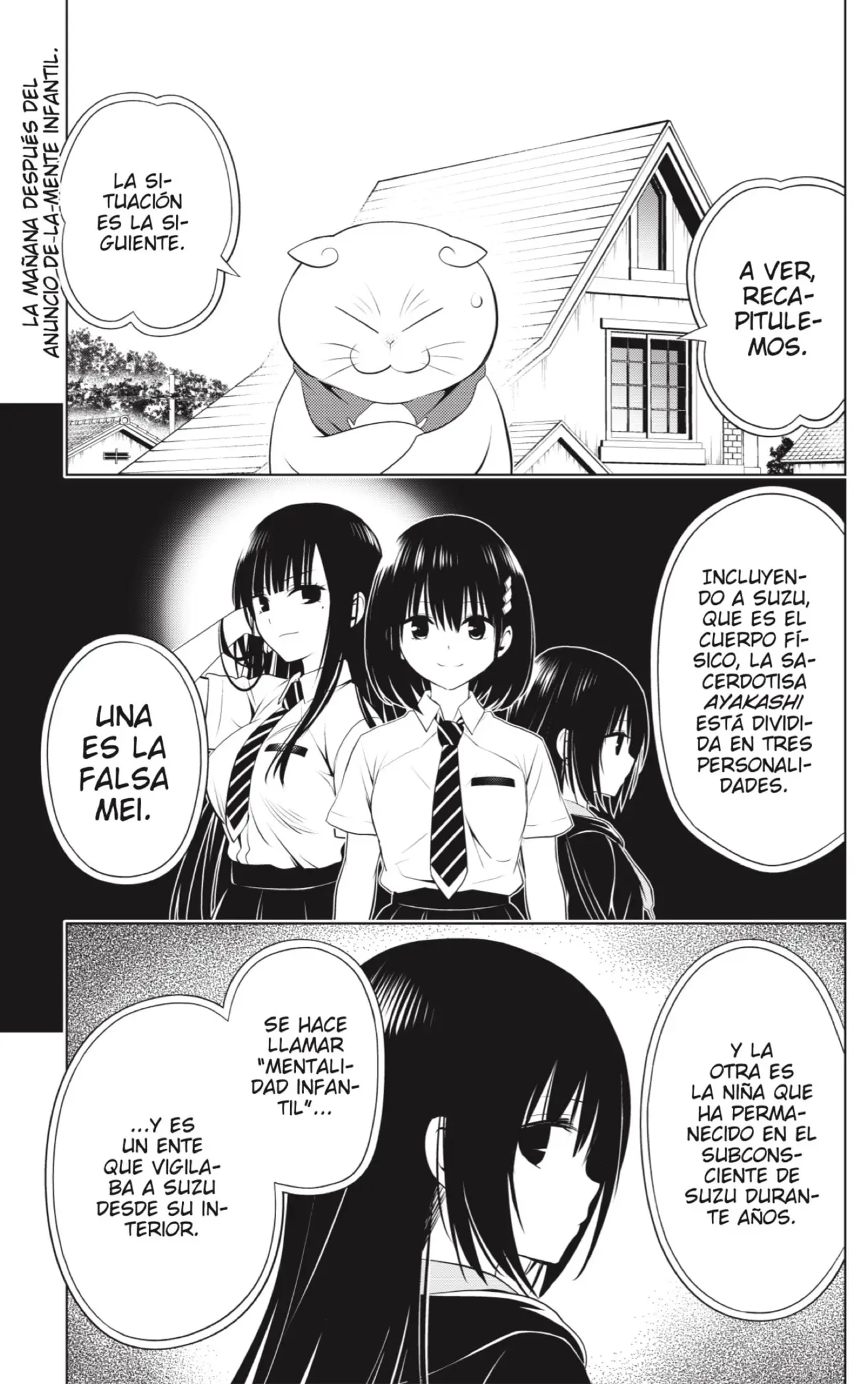 Ayakashi Triangle capítulo 90, página 3