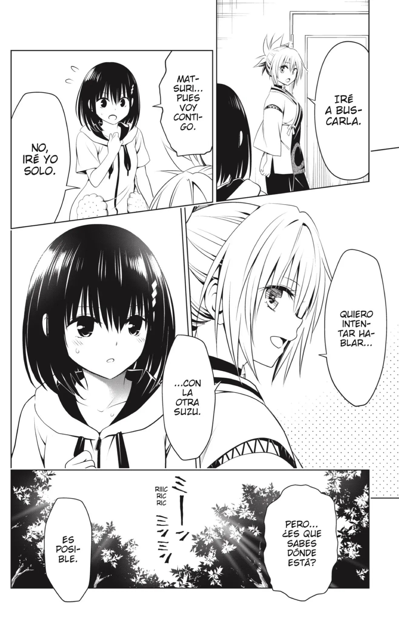 Ayakashi Triangle capítulo 90, página 6
