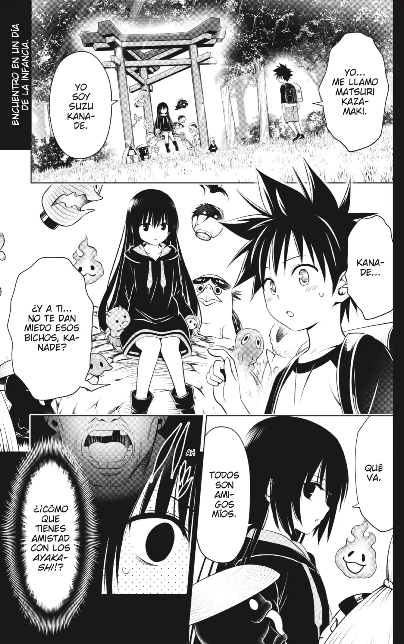 Ayakashi Triangle capítulo 91, página 3