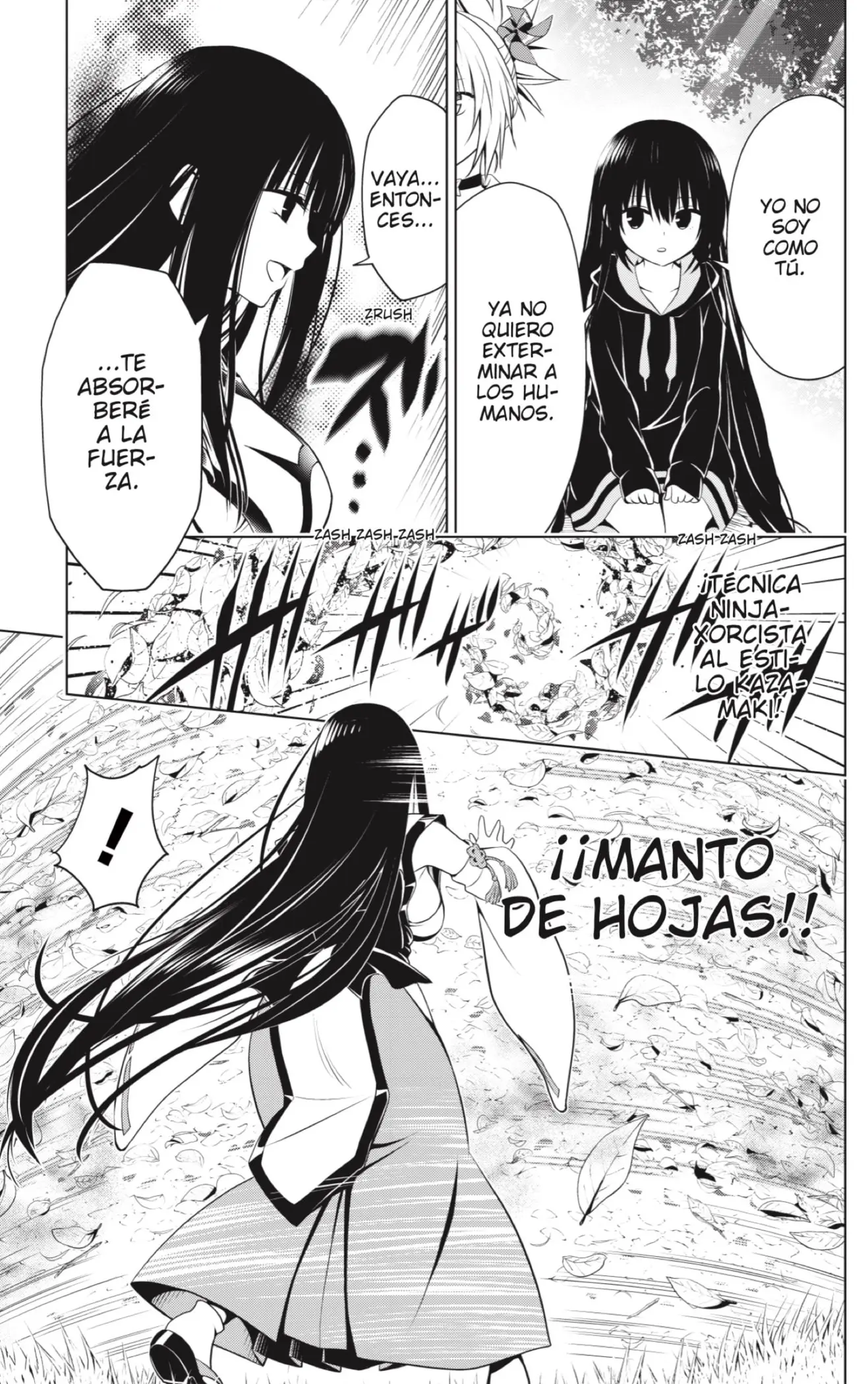 Ayakashi Triangle capítulo 91, página 11