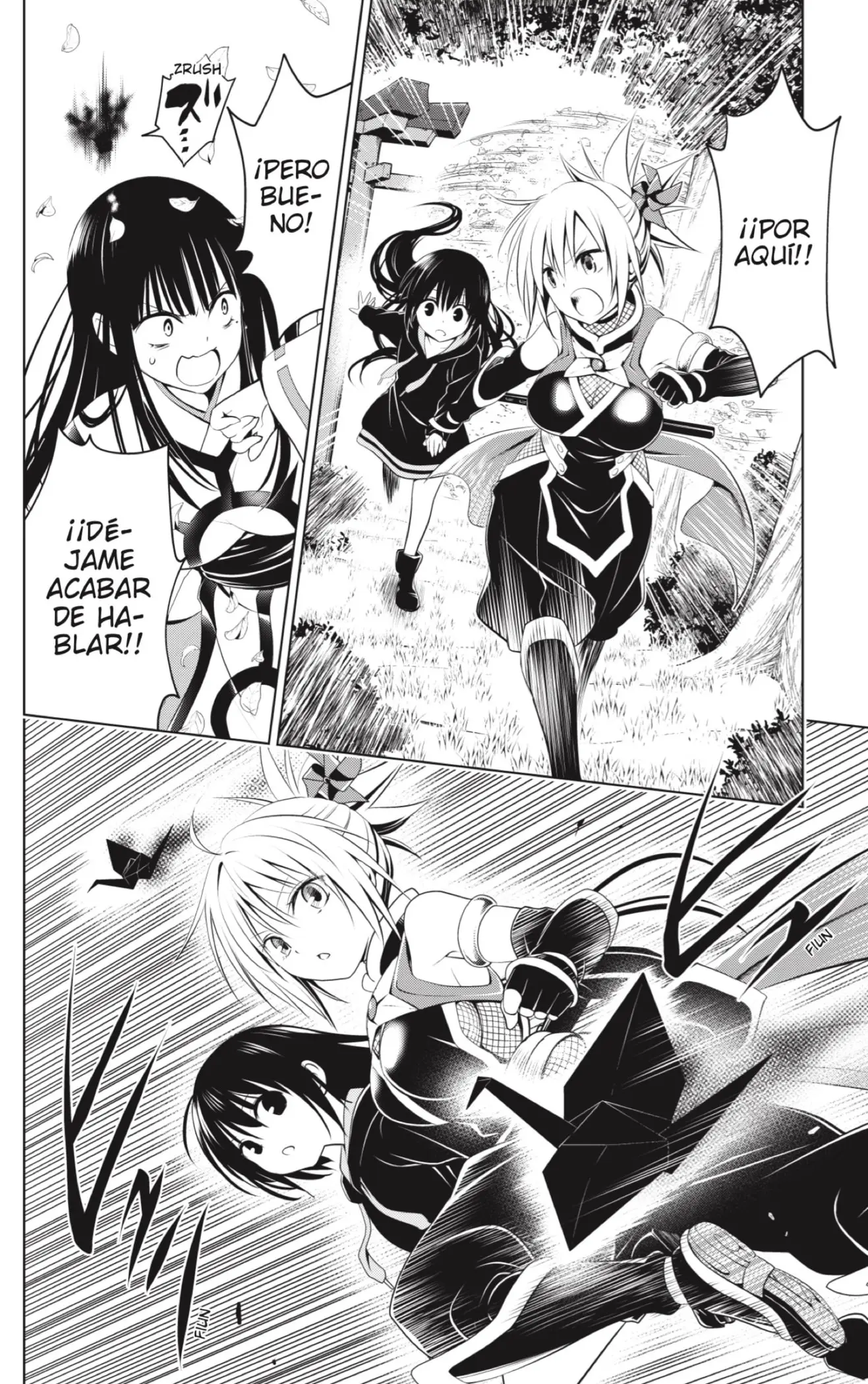 Ayakashi Triangle capítulo 91, página 12