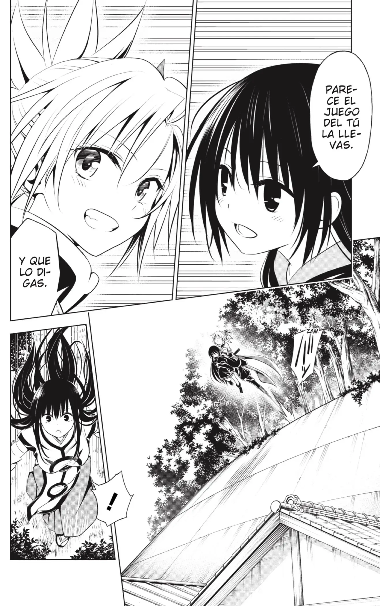Ayakashi Triangle capítulo 91, página 14