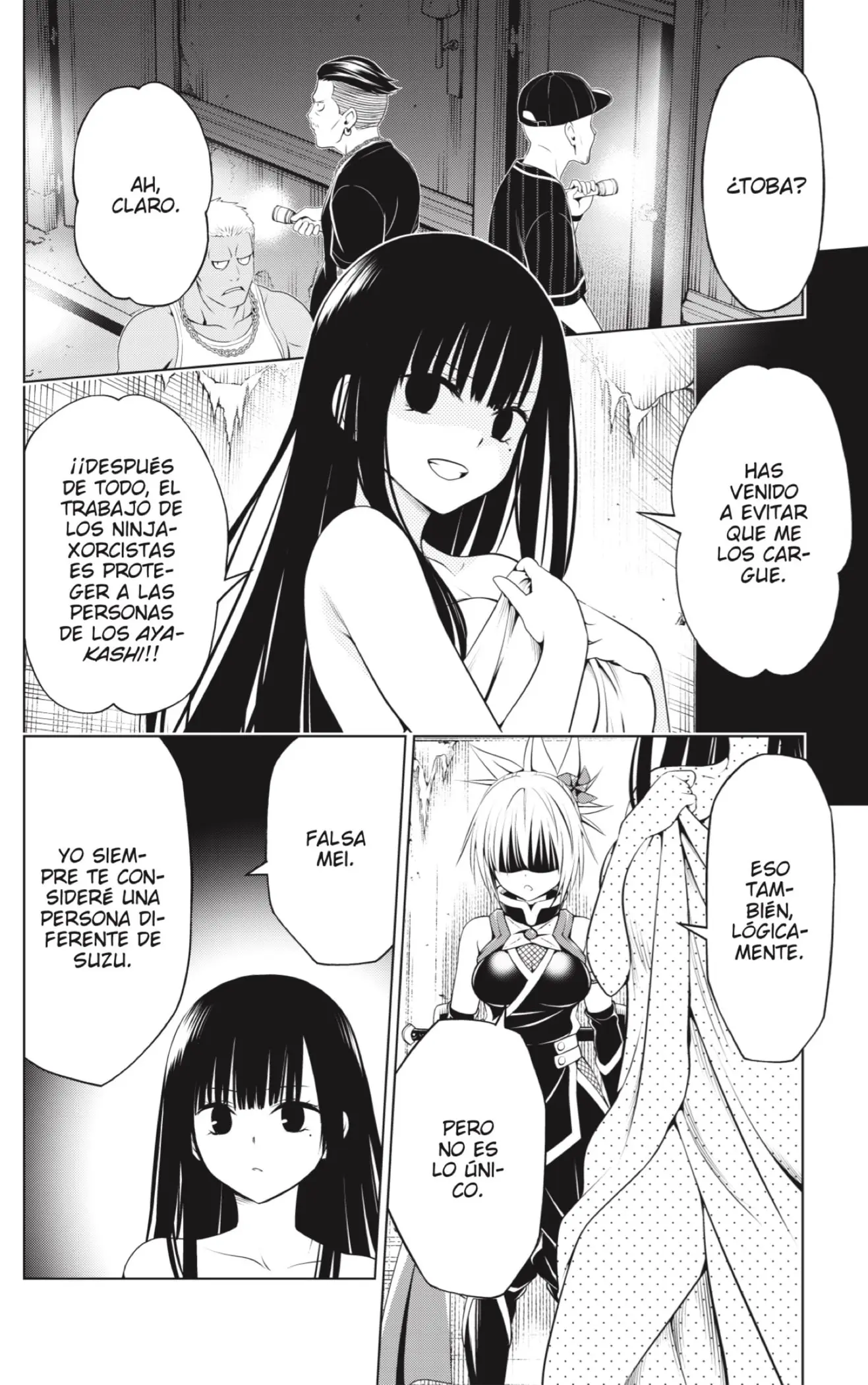 Ayakashi Triangle capítulo 92, página 12