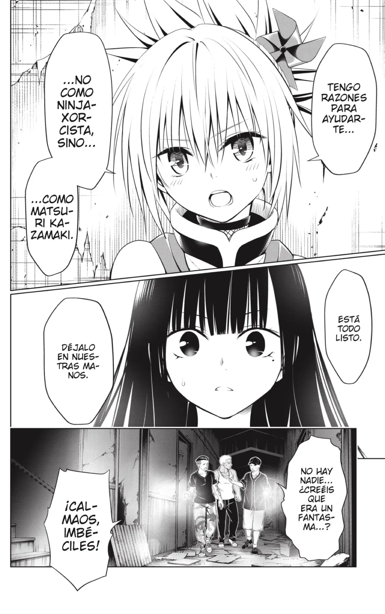 Ayakashi Triangle capítulo 92, página 14