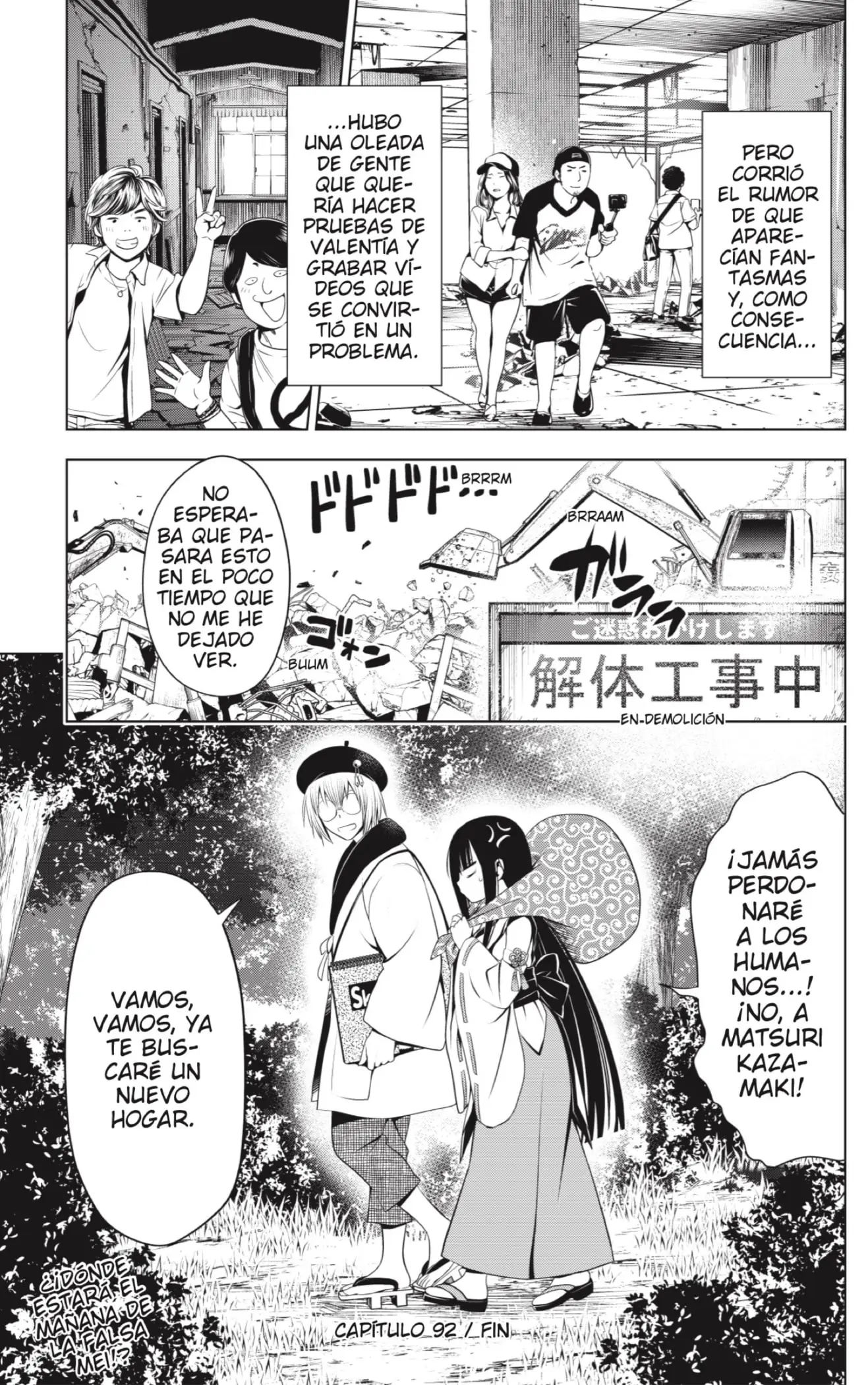 Ayakashi Triangle capítulo 92, página 21