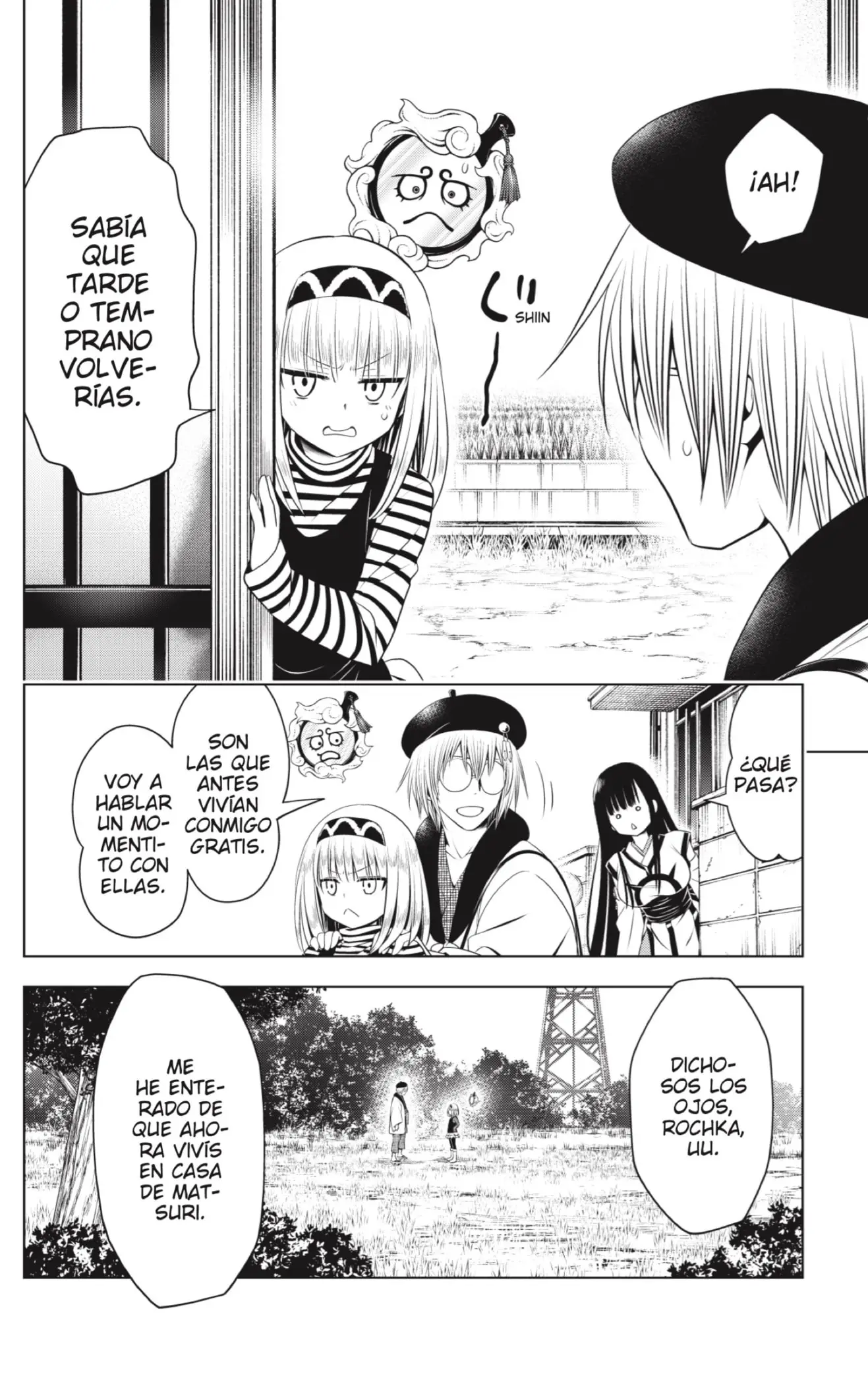 Ayakashi Triangle capítulo 93, página 4