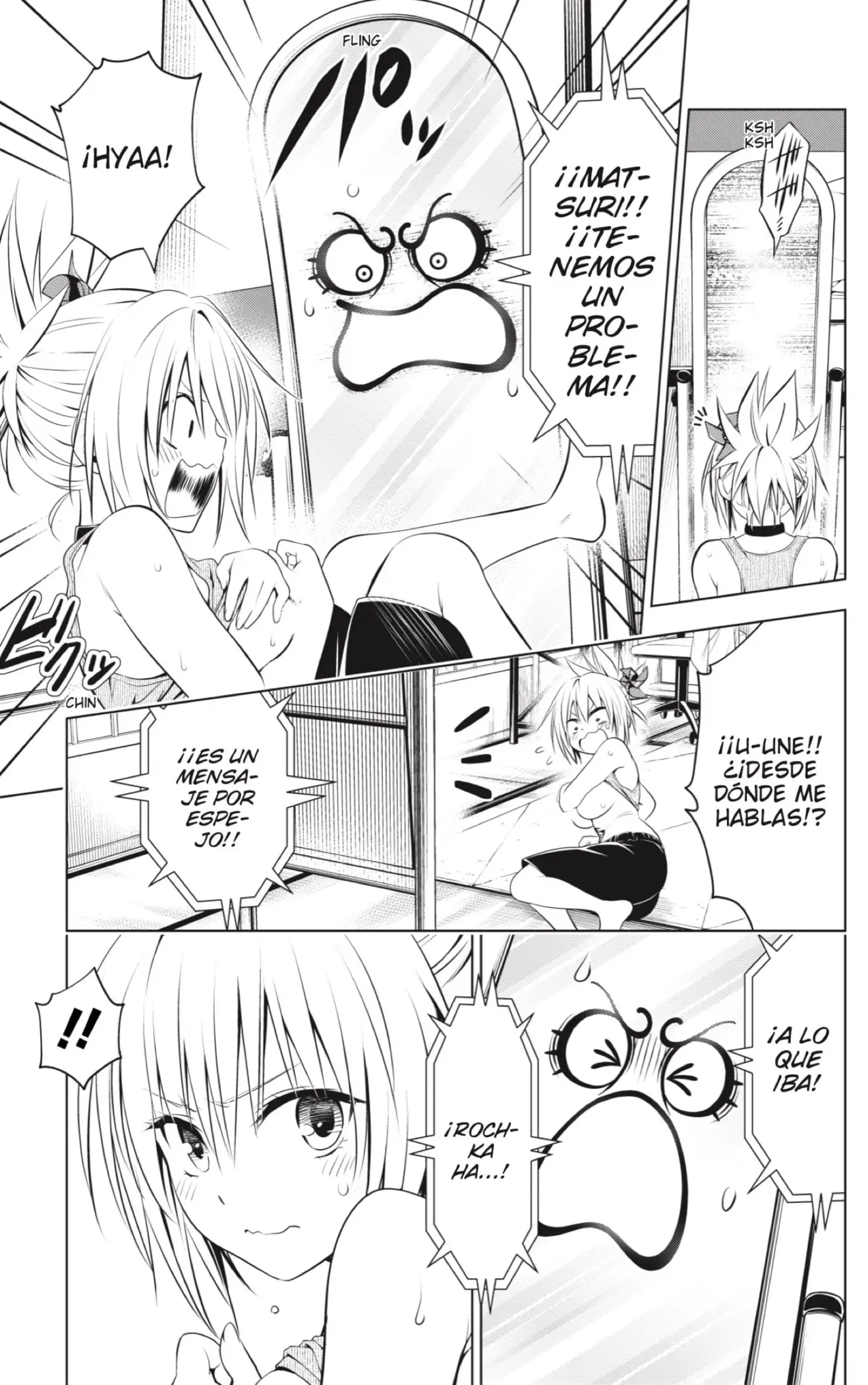 Ayakashi Triangle capítulo 93, página 9