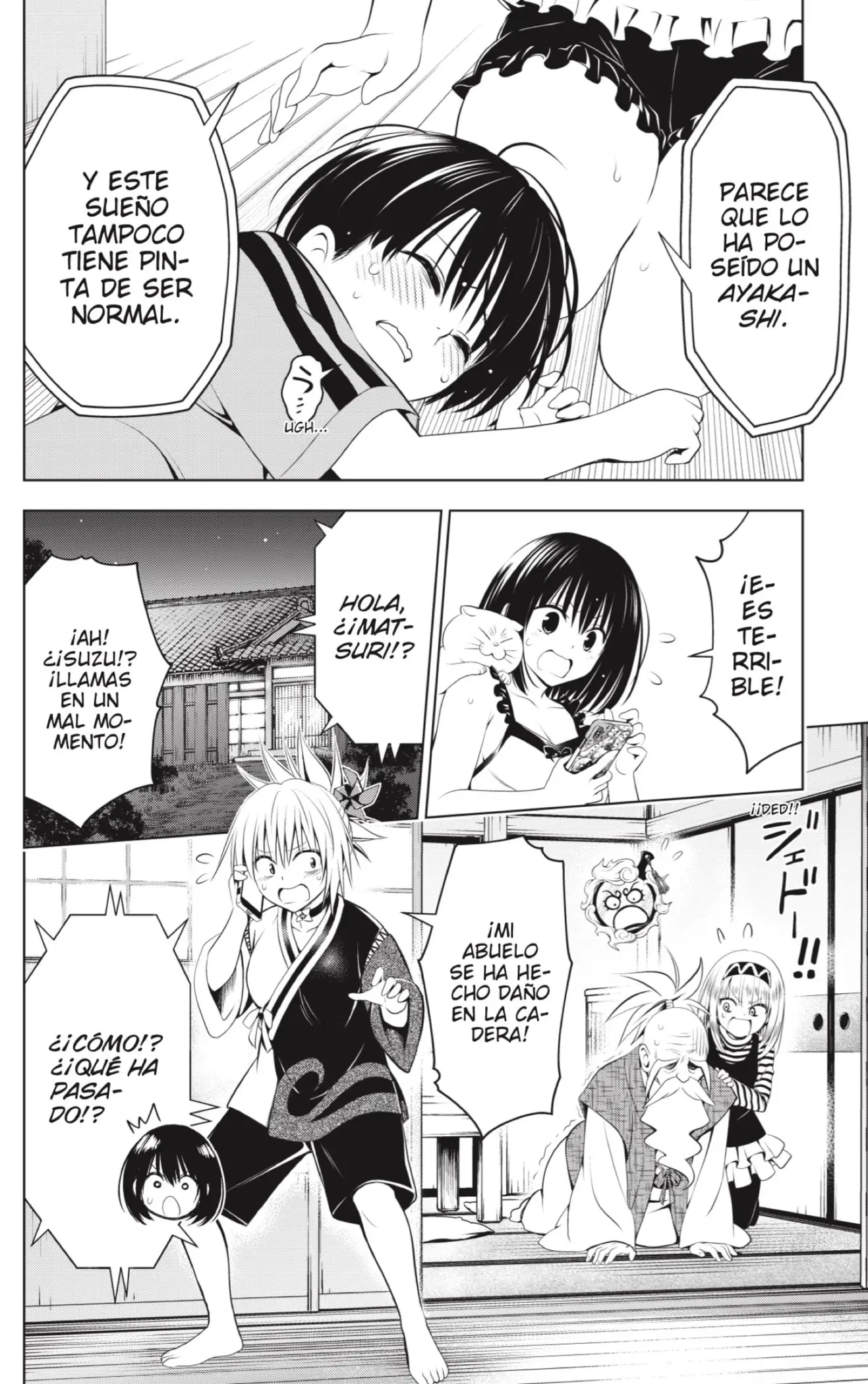 Ayakashi Triangle capítulo 94, página 10