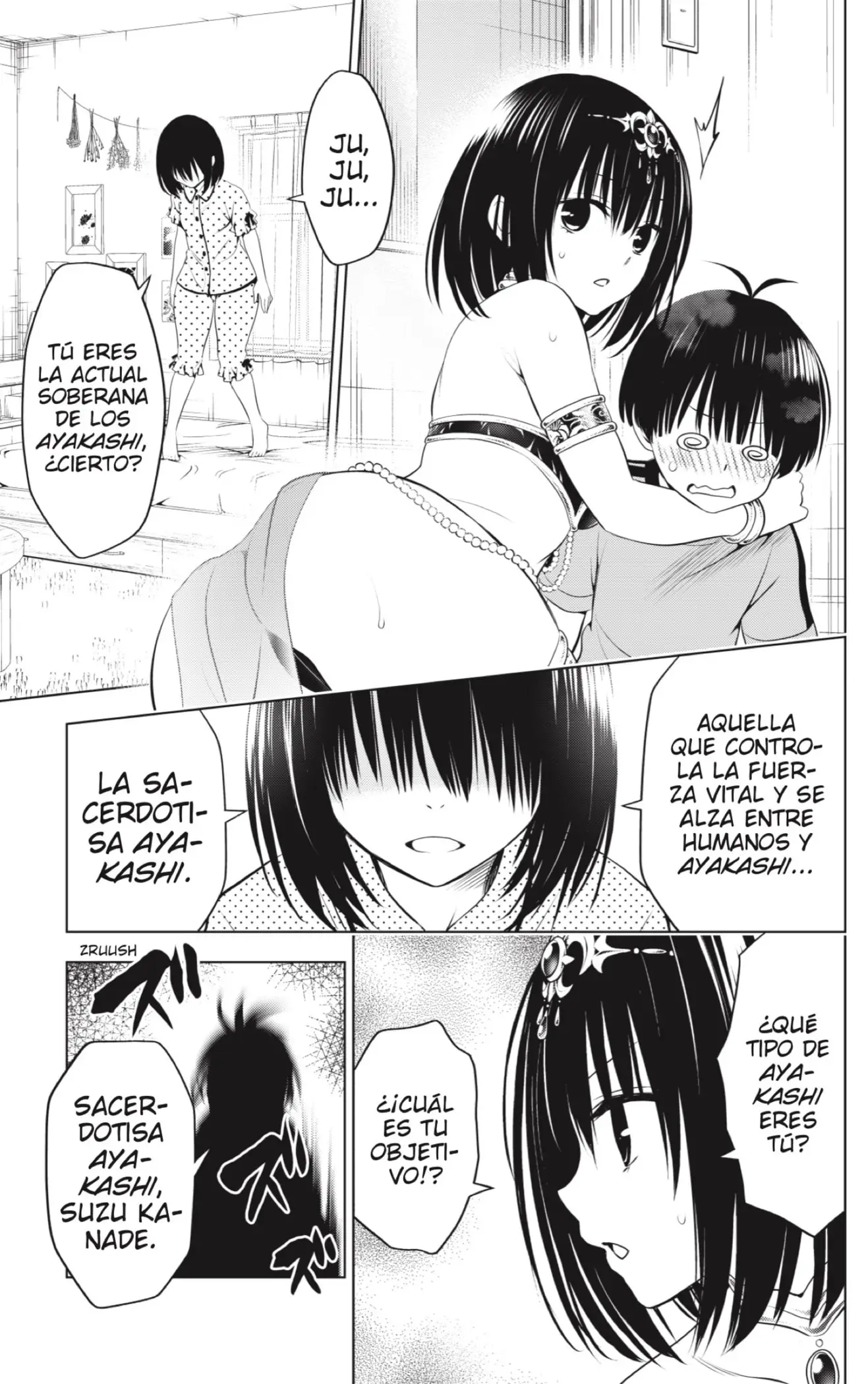 Ayakashi Triangle capítulo 94, página 19