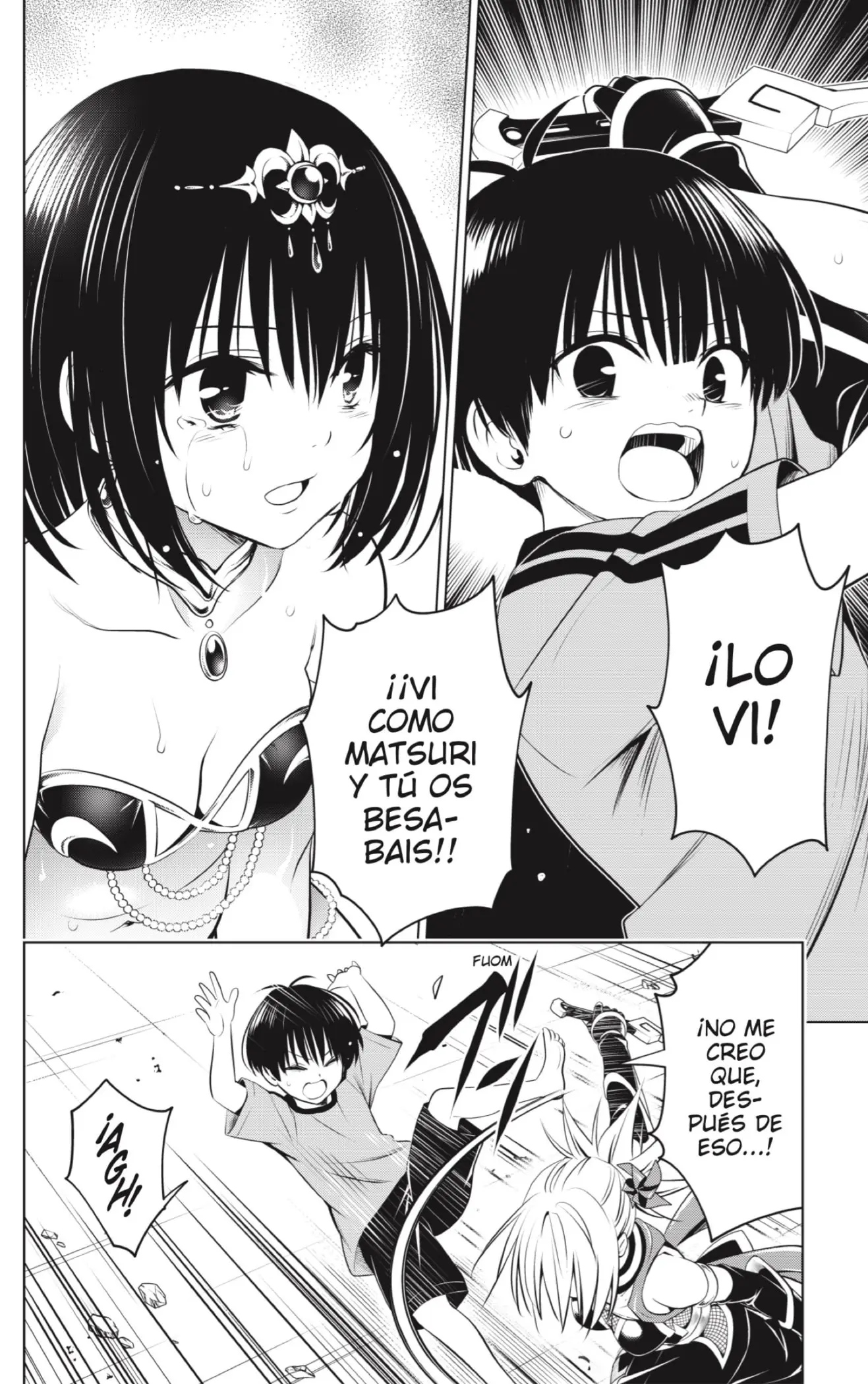 Ayakashi Triangle capítulo 95, página 8