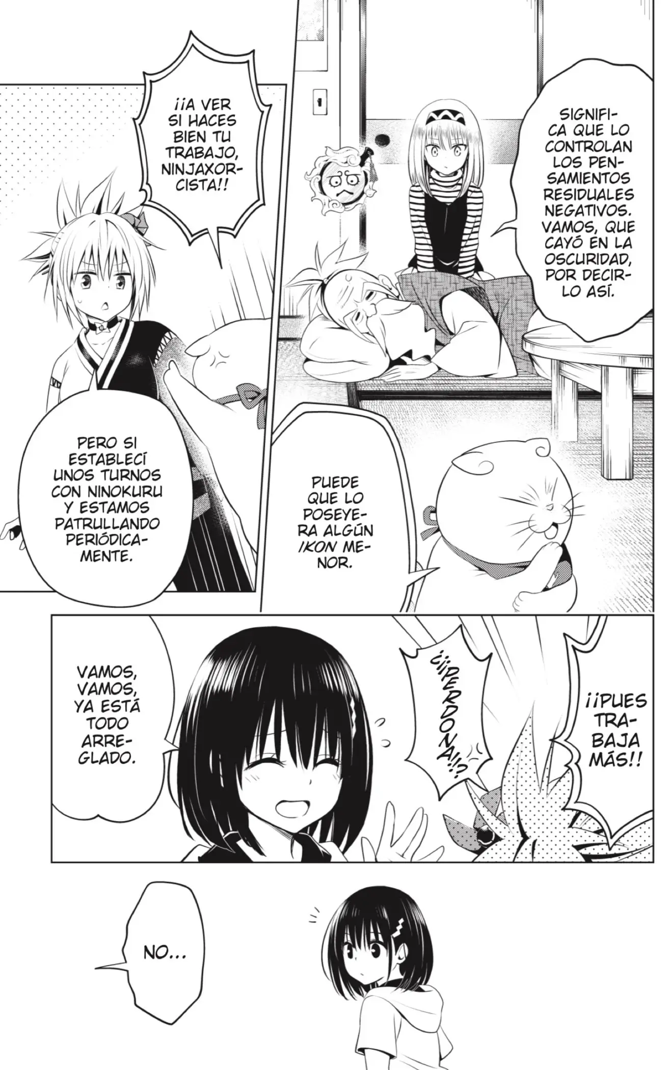 Ayakashi Triangle capítulo 96, página 4