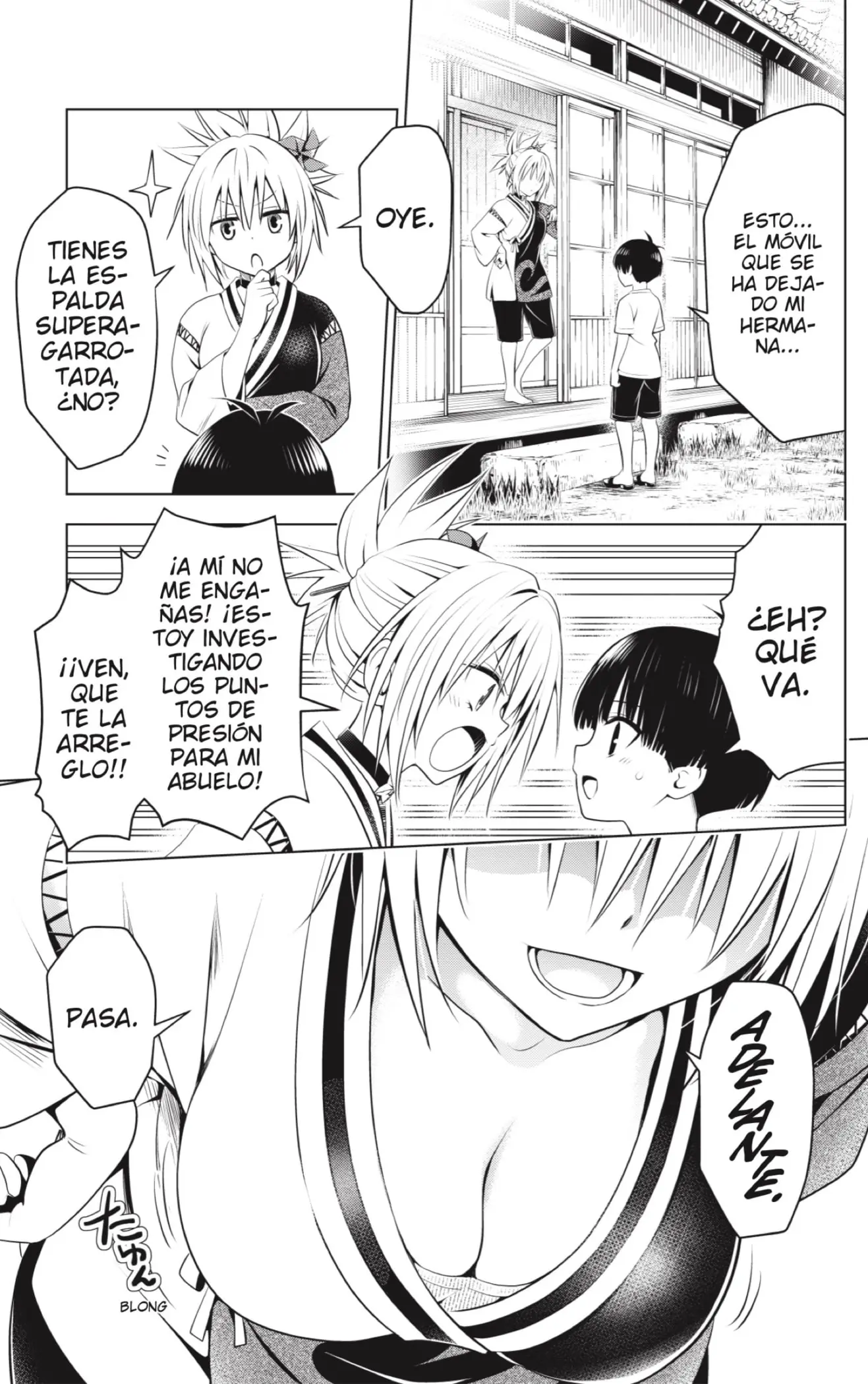 Ayakashi Triangle capítulo 96, página 8
