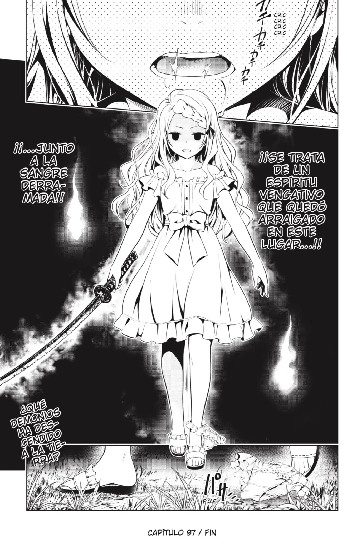 Ayakashi Triangle capítulo 97, página 23