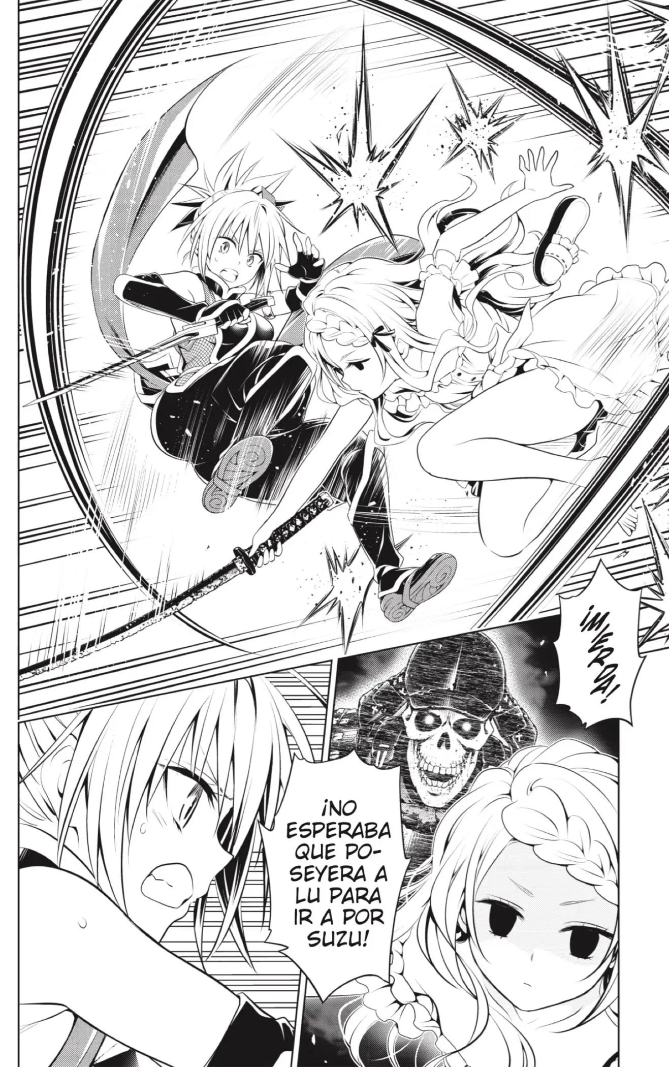 Ayakashi Triangle capítulo 98, página 4