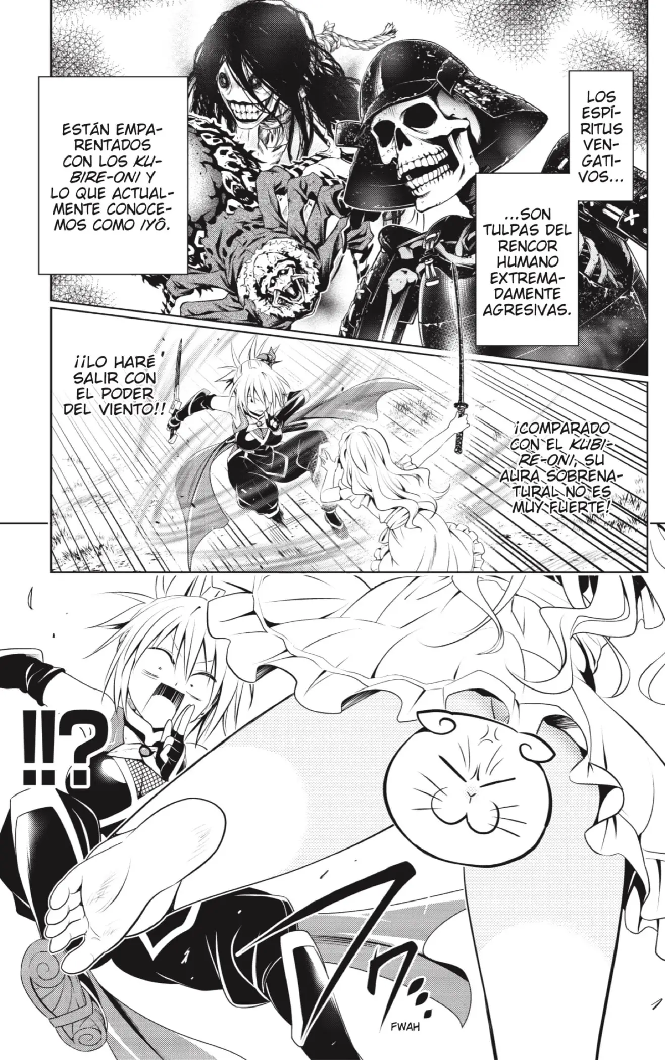 Ayakashi Triangle capítulo 98, página 5