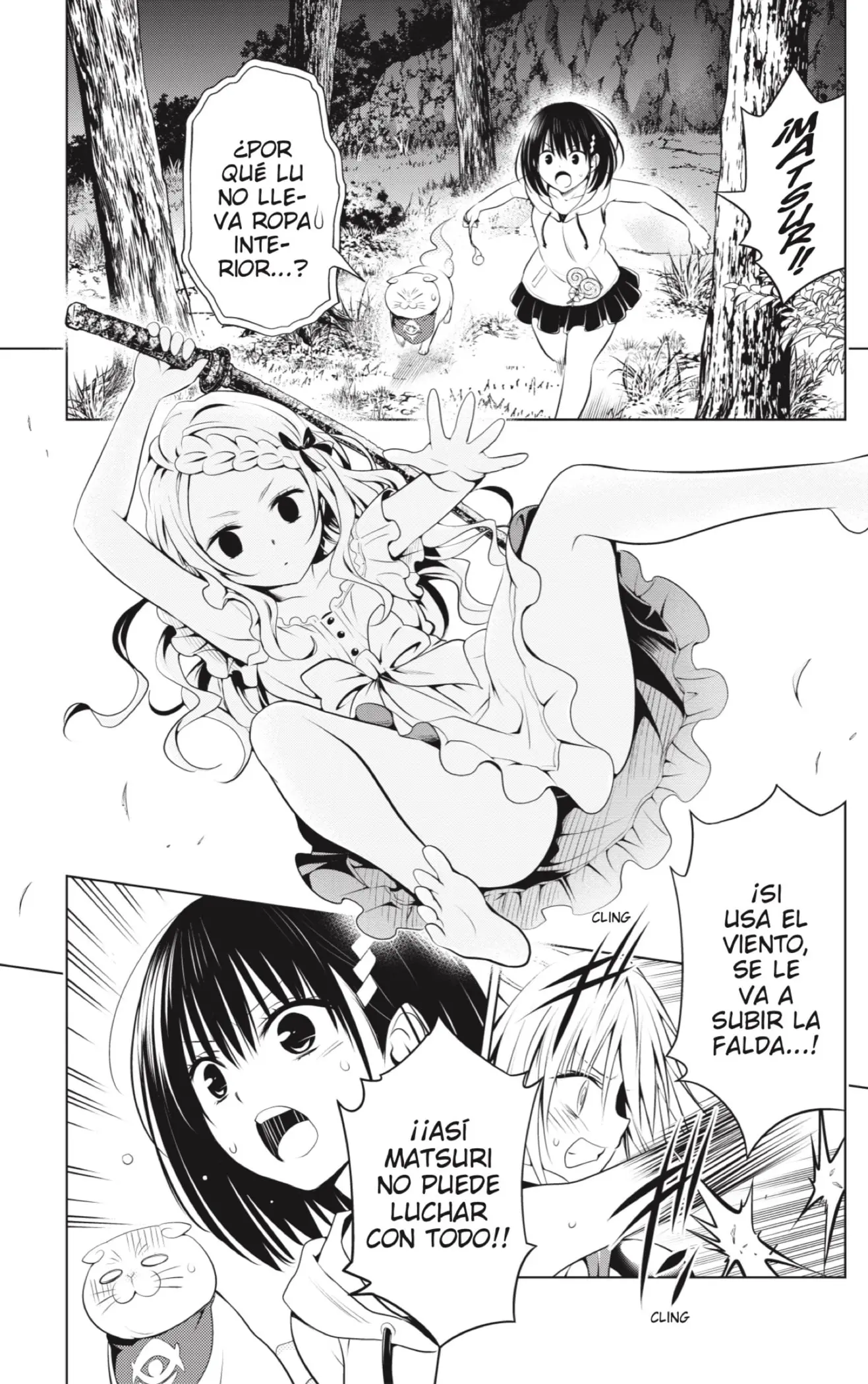 Ayakashi Triangle capítulo 98, página 7