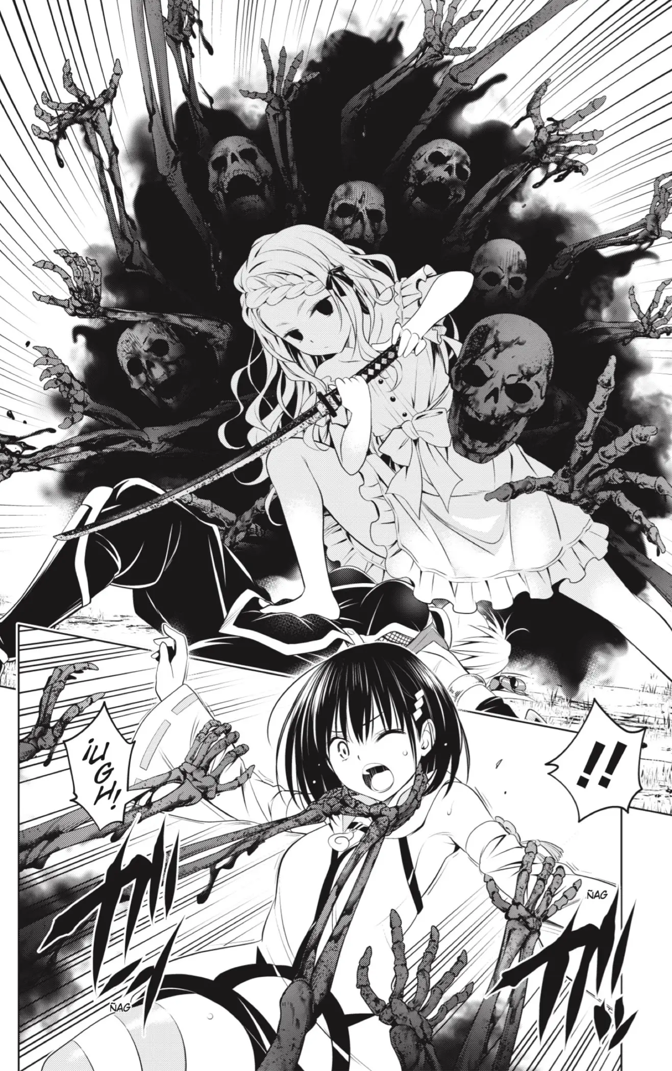 Ayakashi Triangle capítulo 98, página 10