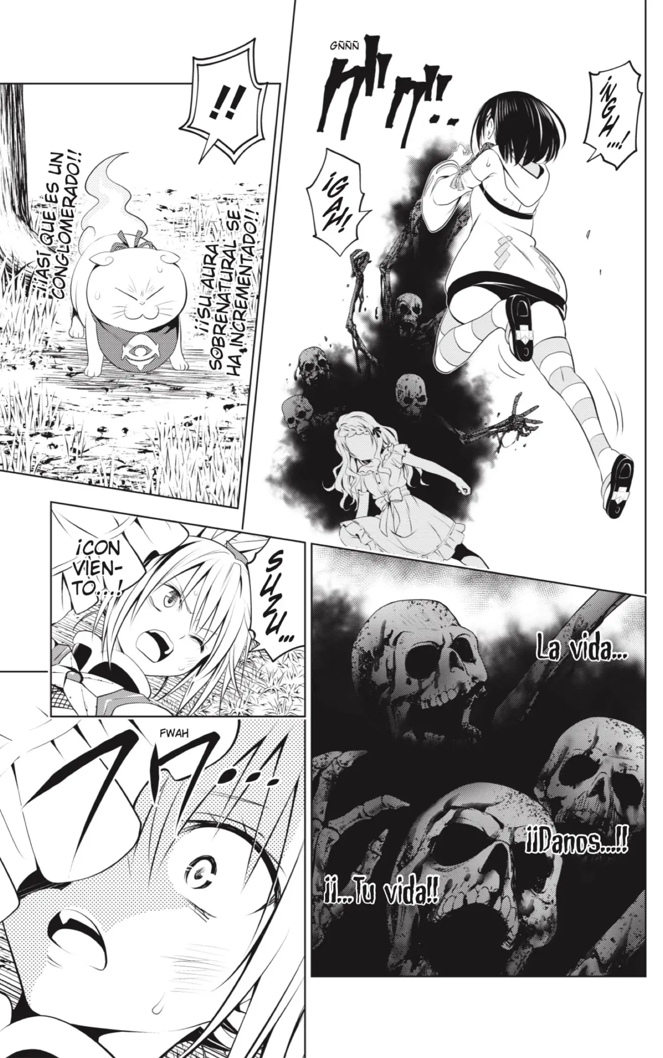 Ayakashi Triangle capítulo 98, página 11