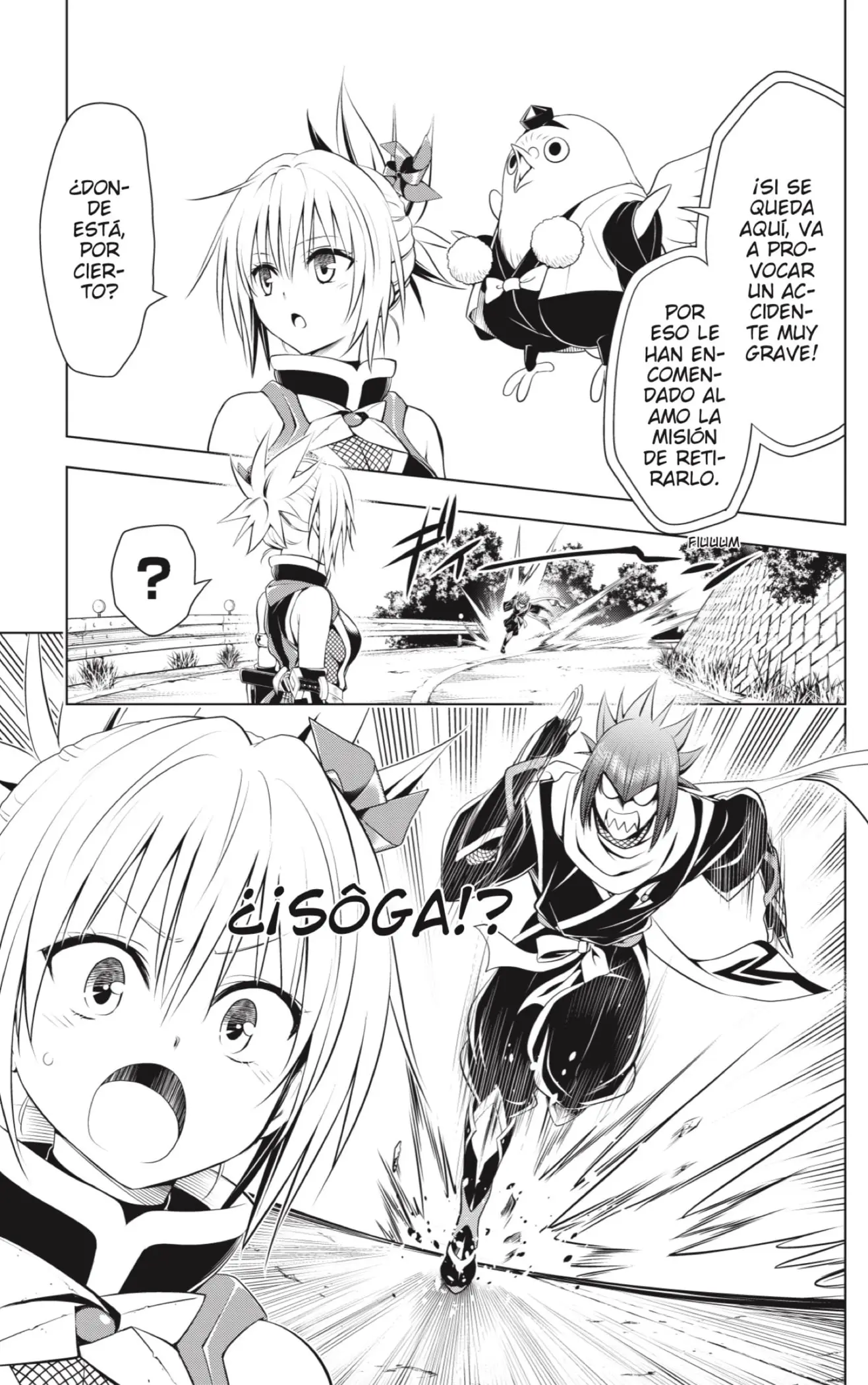 Ayakashi Triangle capítulo 99, página 4