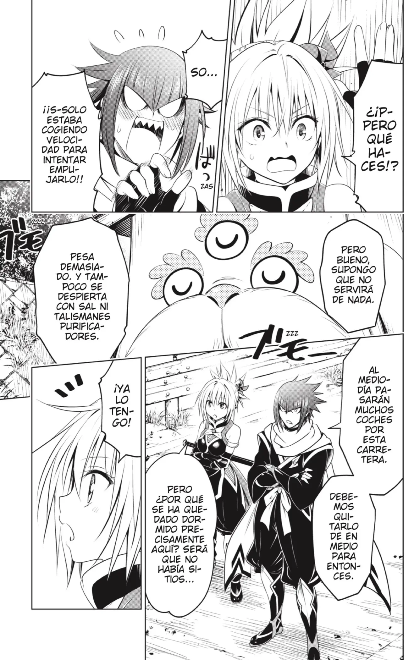 Ayakashi Triangle capítulo 99, página 6