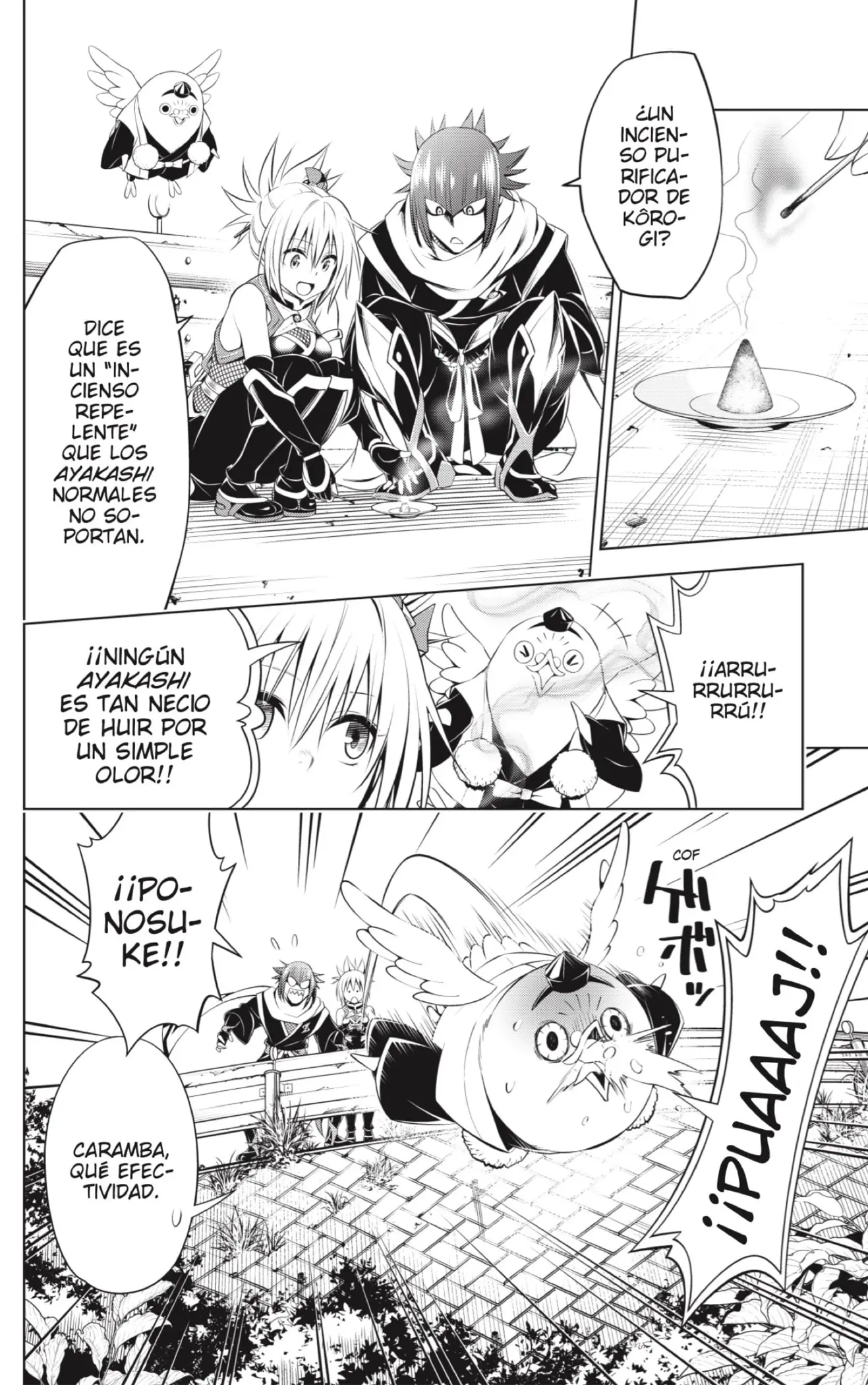 Ayakashi Triangle capítulo 99, página 7