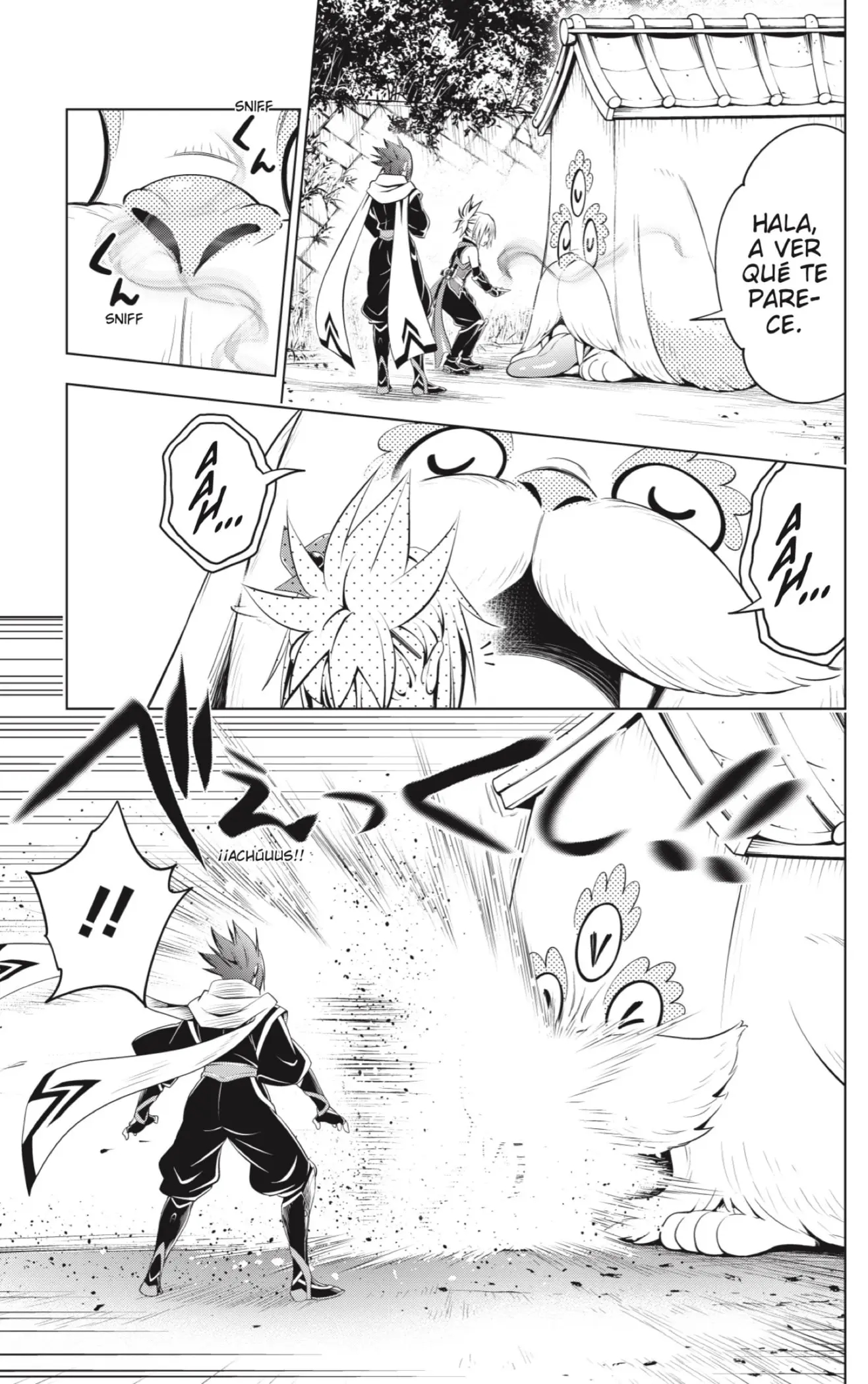 Ayakashi Triangle capítulo 99, página 8