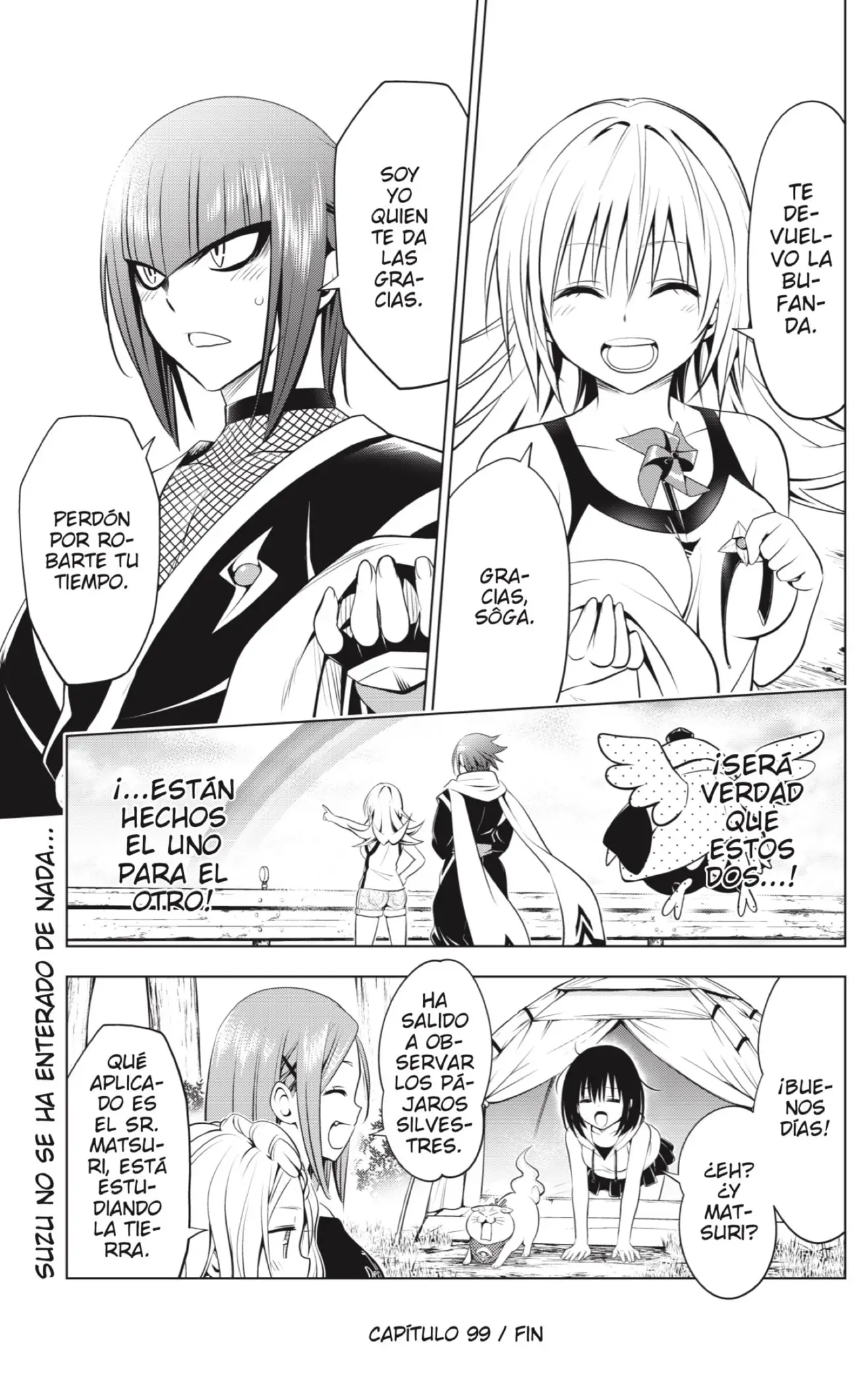 Ayakashi Triangle capítulo 99, página 20