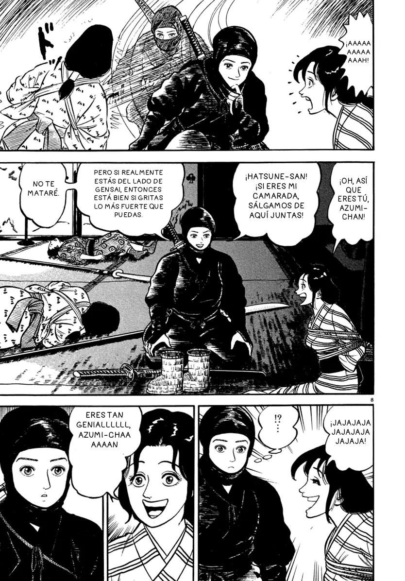 Azumi capítulo 146, página 8