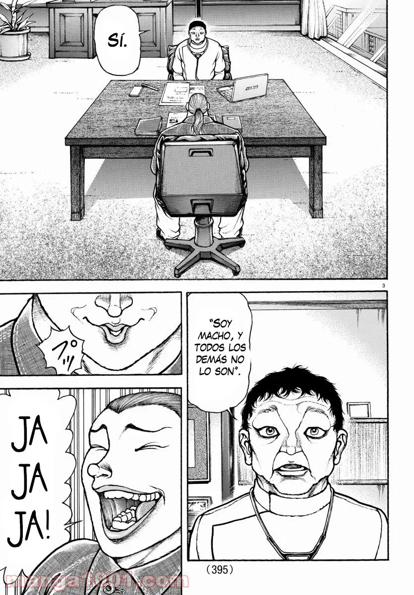 Baki Dou capítulo 100, página 4